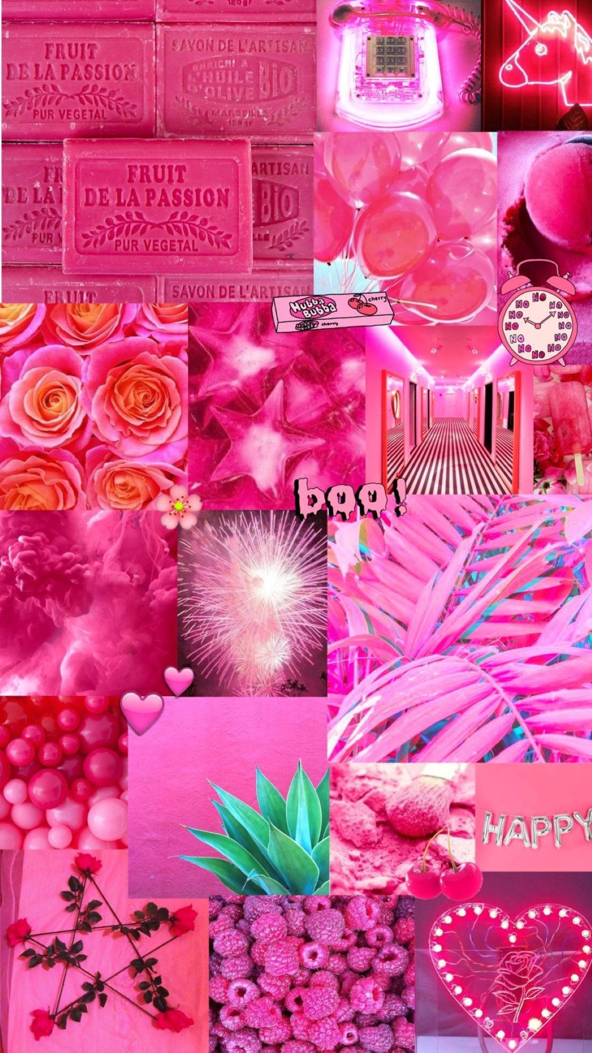 Kiongozi cha Laptop cha Pink Aesthetic Tumblr Picha ya Ukuta