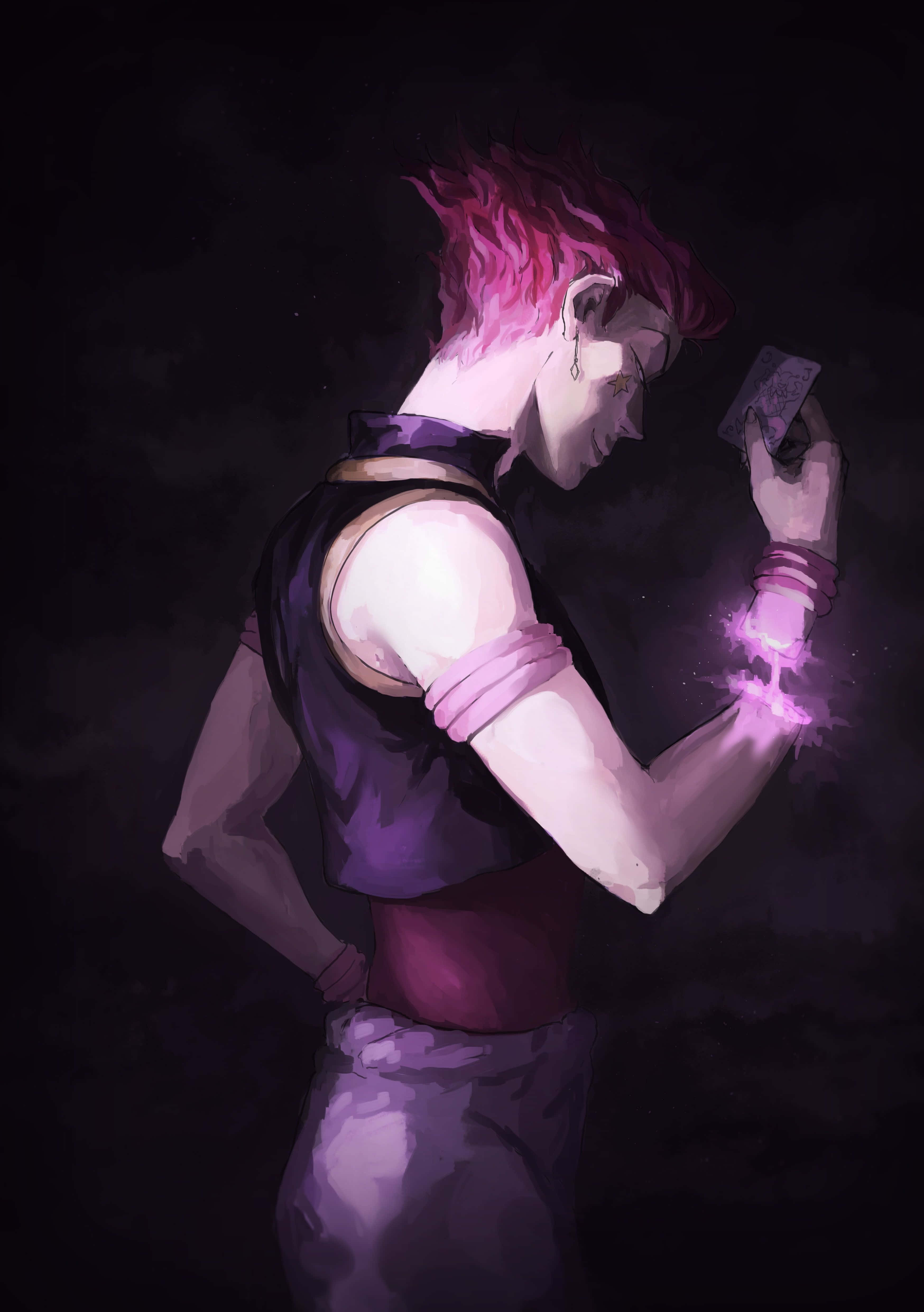 Kipande cha Nguvu ya Hisoka Picha ya Ukuta