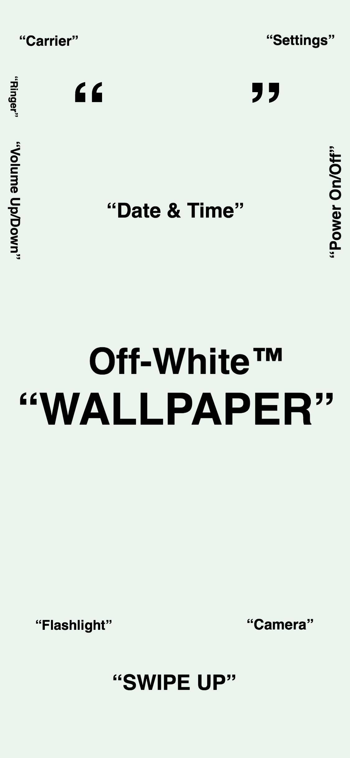 Kipekee na Kipekee - Off White Sneakers Picha ya Ukuta