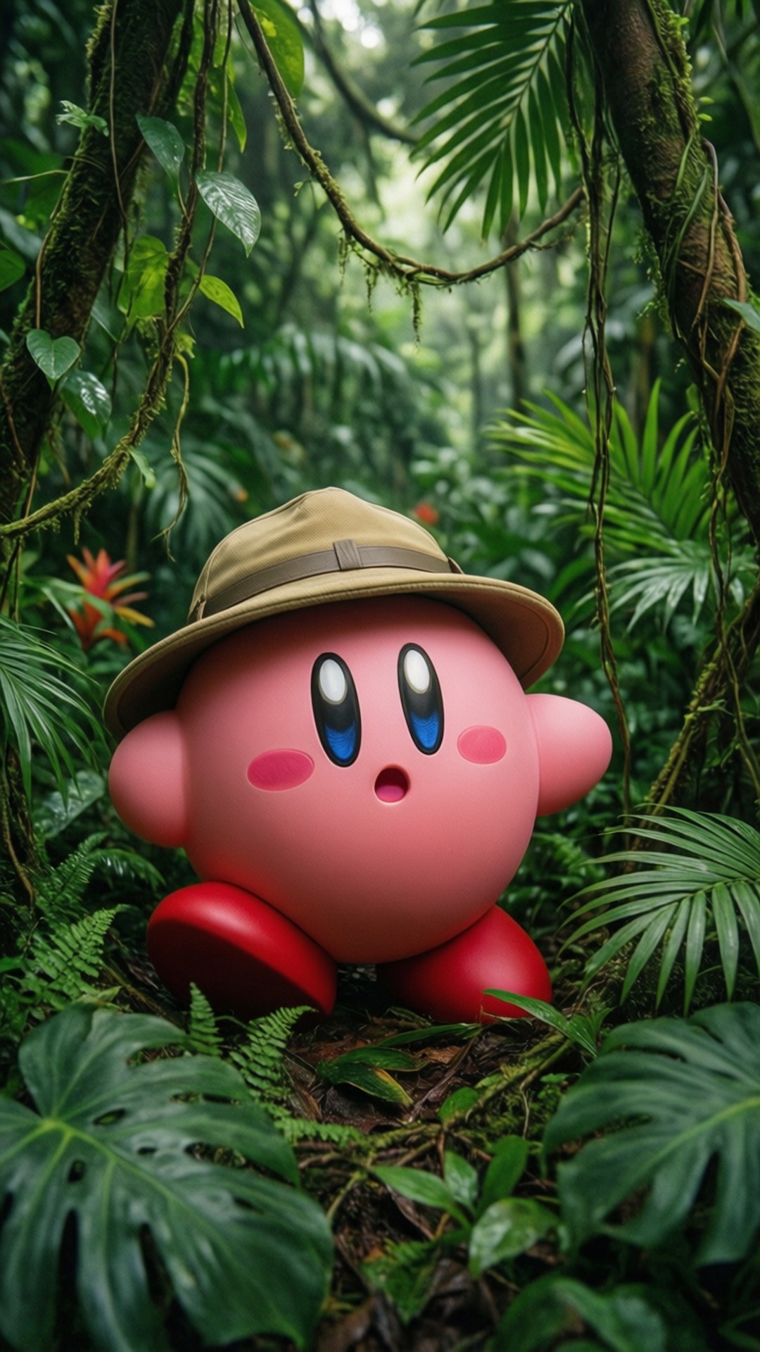 Kirby Mchunguzi wa Msitu Picha ya Ukuta