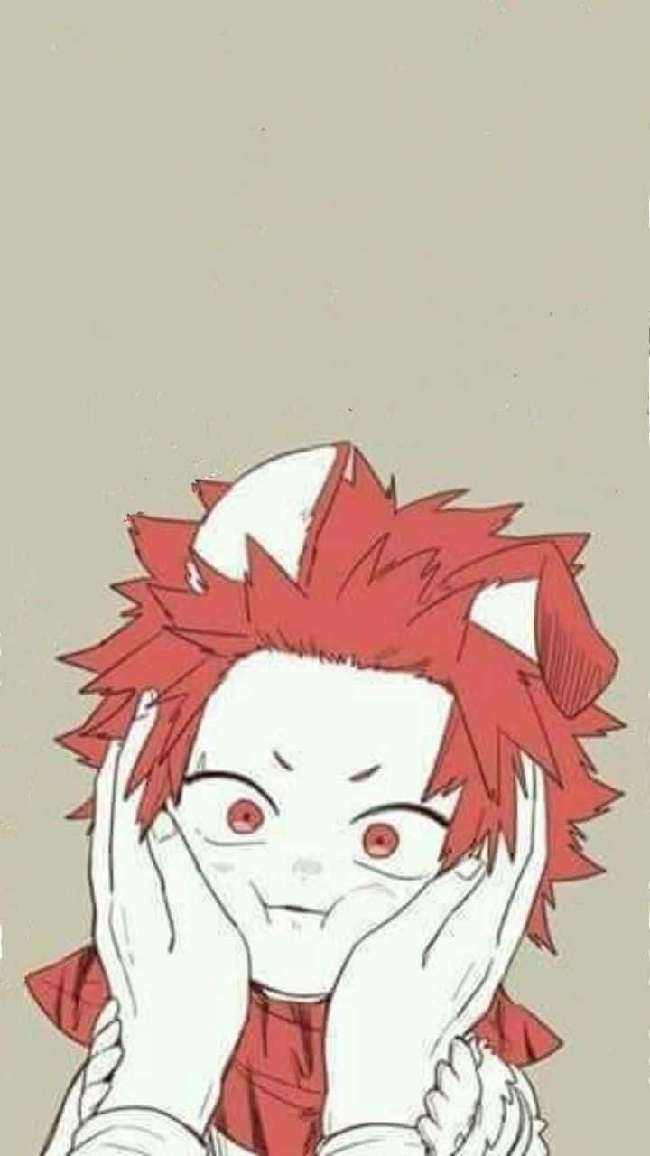 Kirishima Mrembo wa Anime Picha ya Ukuta