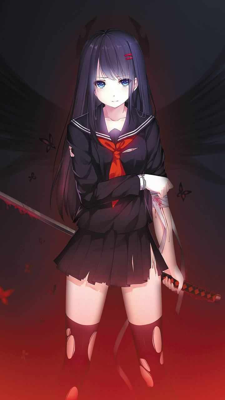 Kisara Tendo Pepo wa Anime Picha ya Ukuta