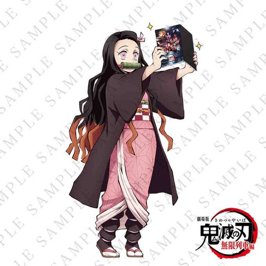 Kitabu cha Nezuko wa Demon Slayer Picha ya Ukuta