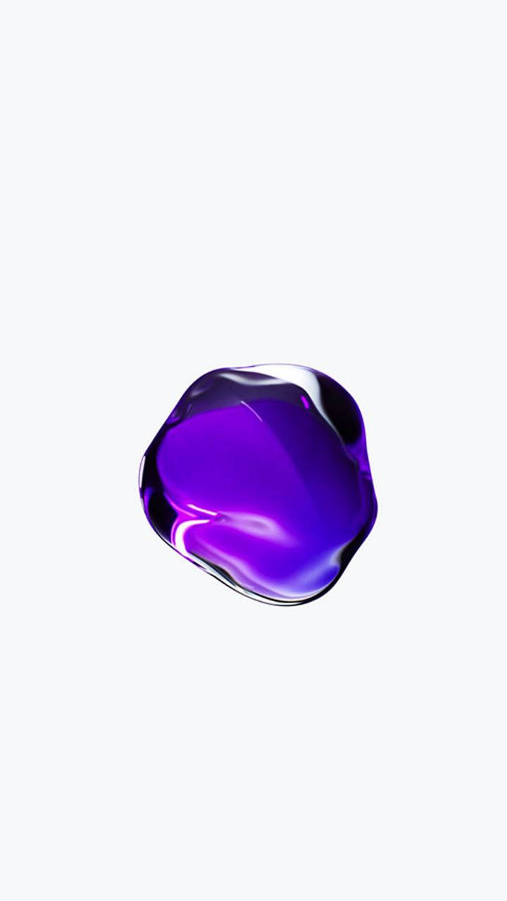 Kito cha Zambarau cha Glossy Asili ya iPhone 7 Picha ya Ukuta