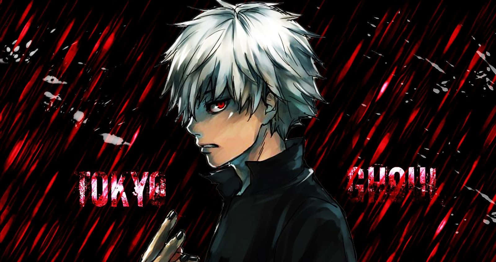 Kiumbe cha giza, Ken Kaneki akisumbuliwa na historia yake. Picha ya Ukuta
