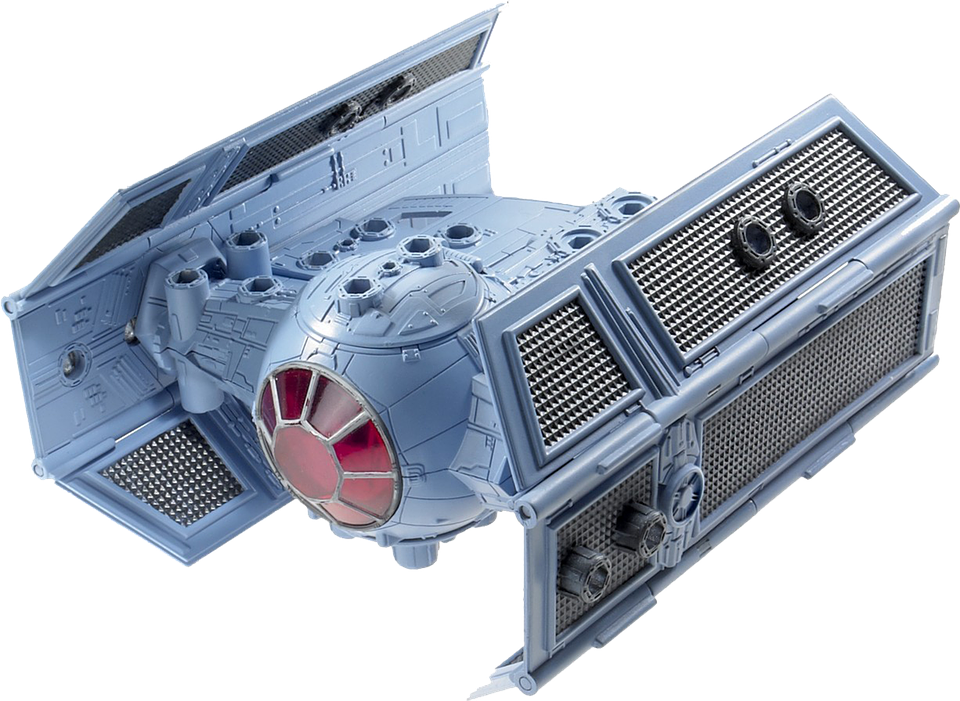 Kivuli cha TIE Fighter cha Star Wars Angani Picha ya Ukuta