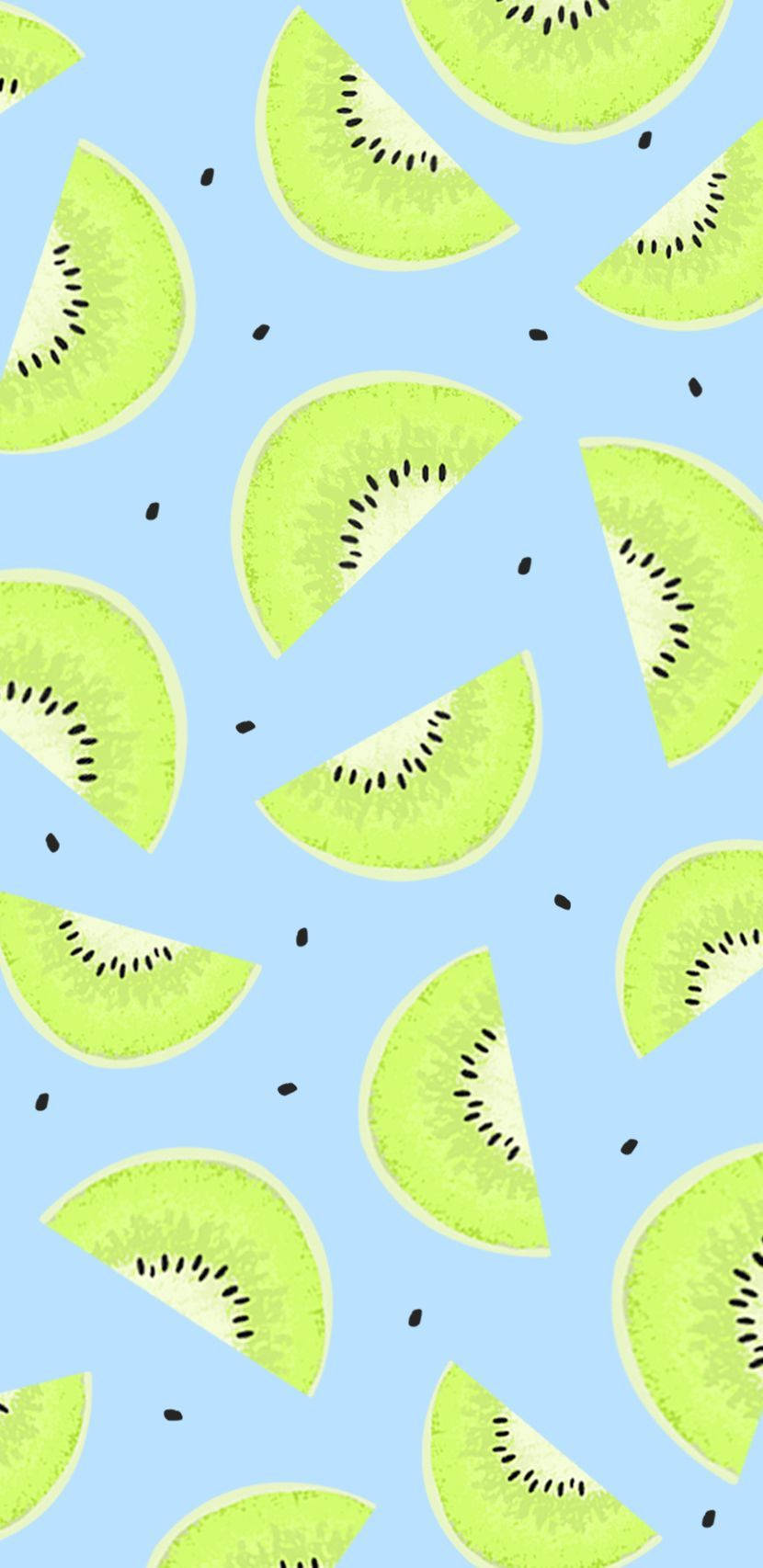 Kiwi za Rangi za Pastel Picha ya Ukuta