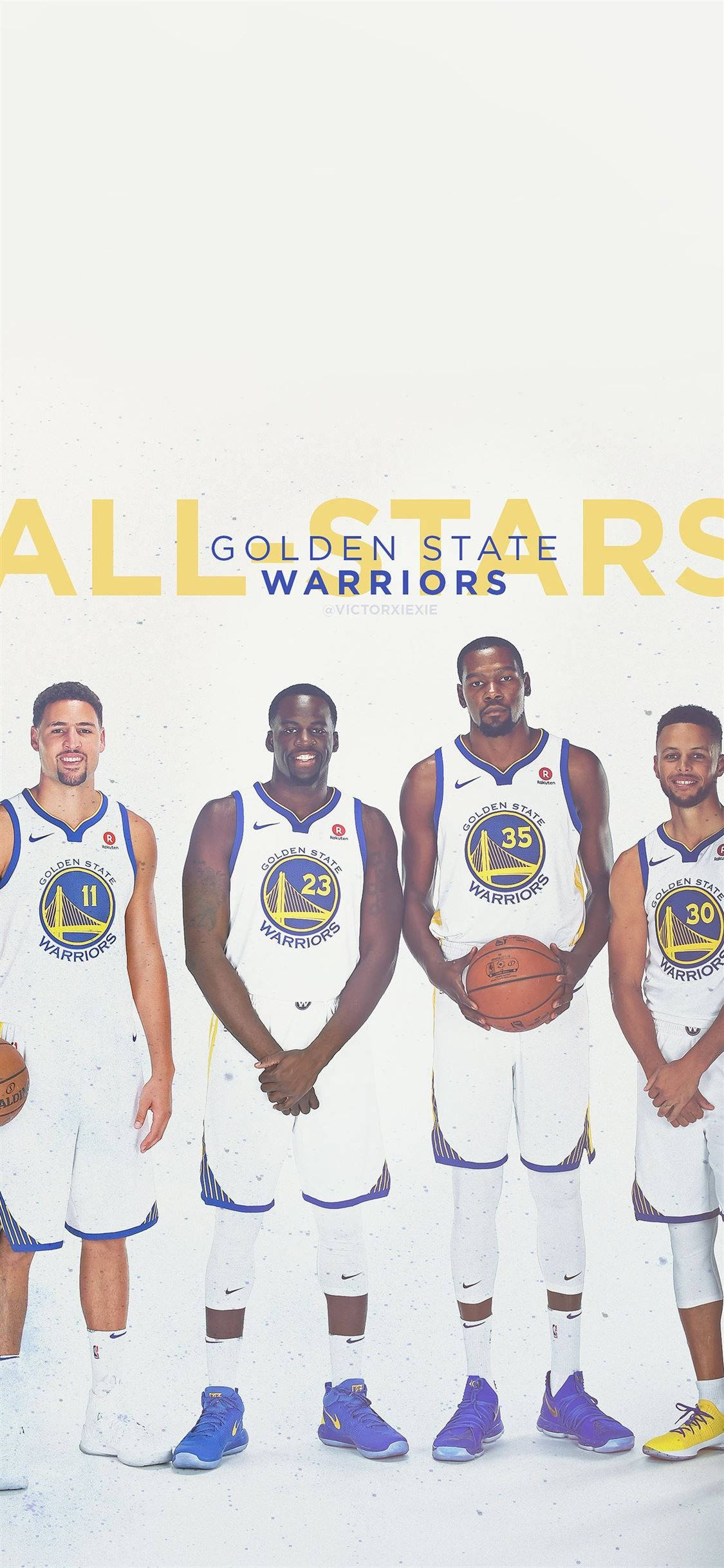 Klay Thompson GSW All-Stars Picha ya Ukuta