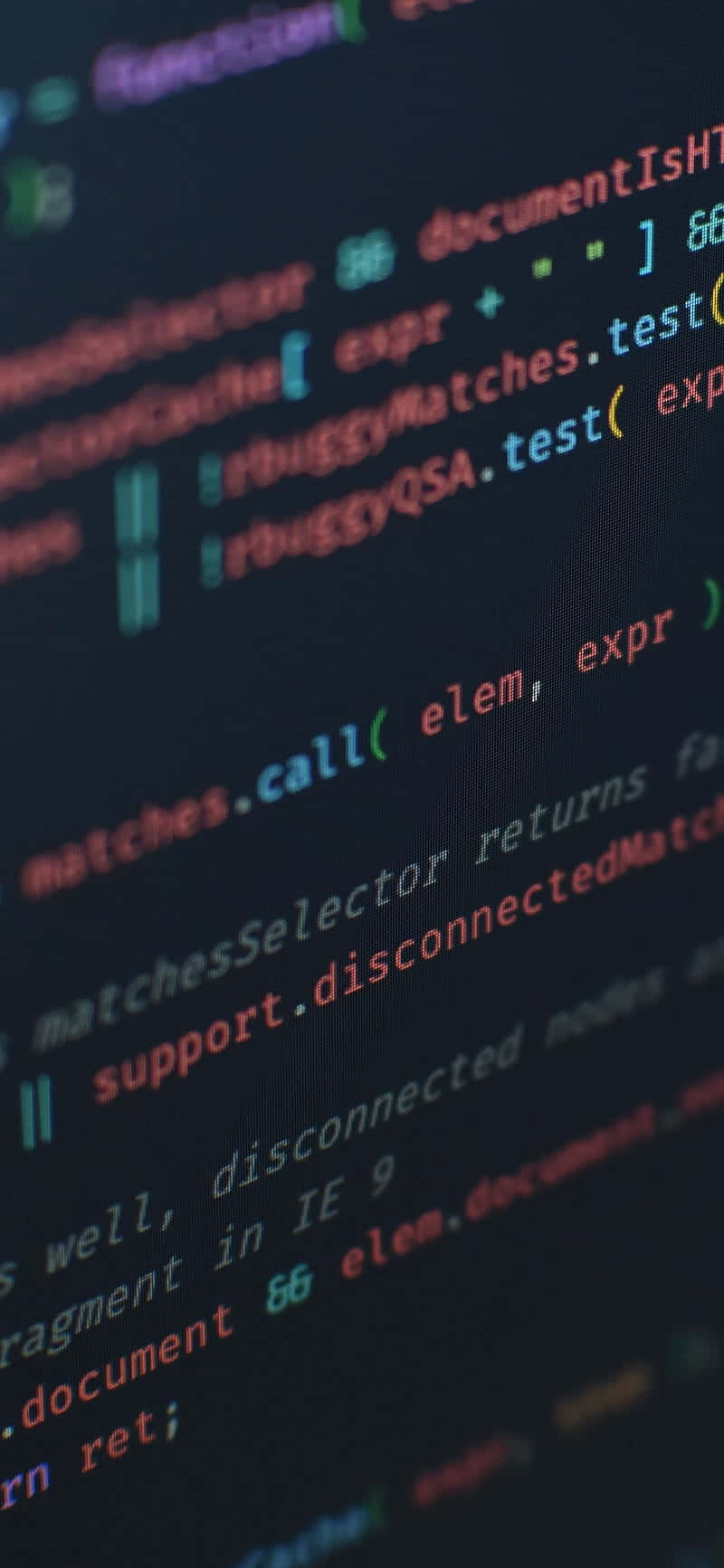 Kodi Iliyowaa Katika iPhone X Programming Background Picha ya Ukuta