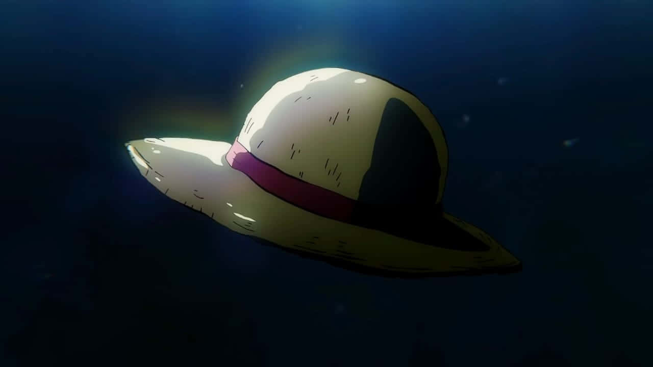 Kofia ya Majani ya Luffy Picha ya Ukuta