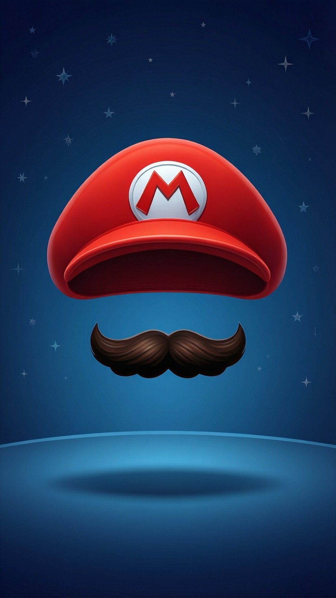 Kofia ya Mario Minimal Picha ya Ukuta