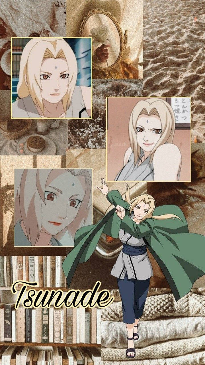 Kola ya Aesthetic ya Tsunade Picha ya Ukuta