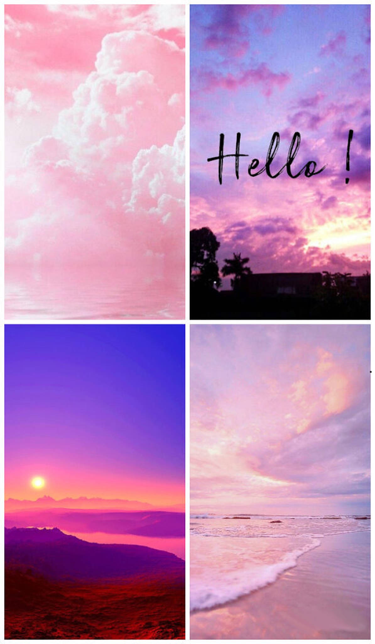 Kola ya Aesthetic ya Pink ya iPhone Picha ya Ukuta