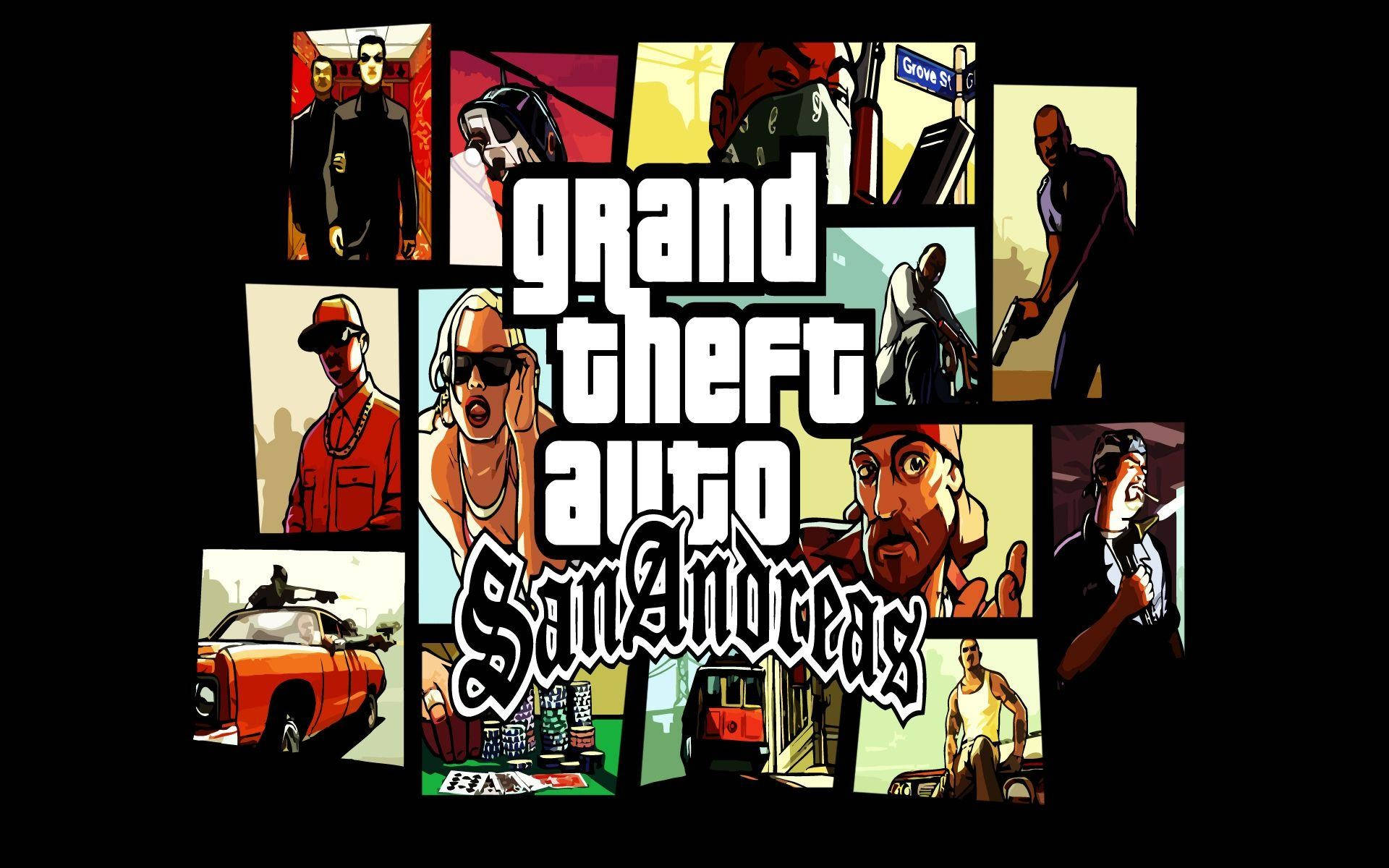 Kola ya Picha za GTA SA 4K Picha ya Ukuta