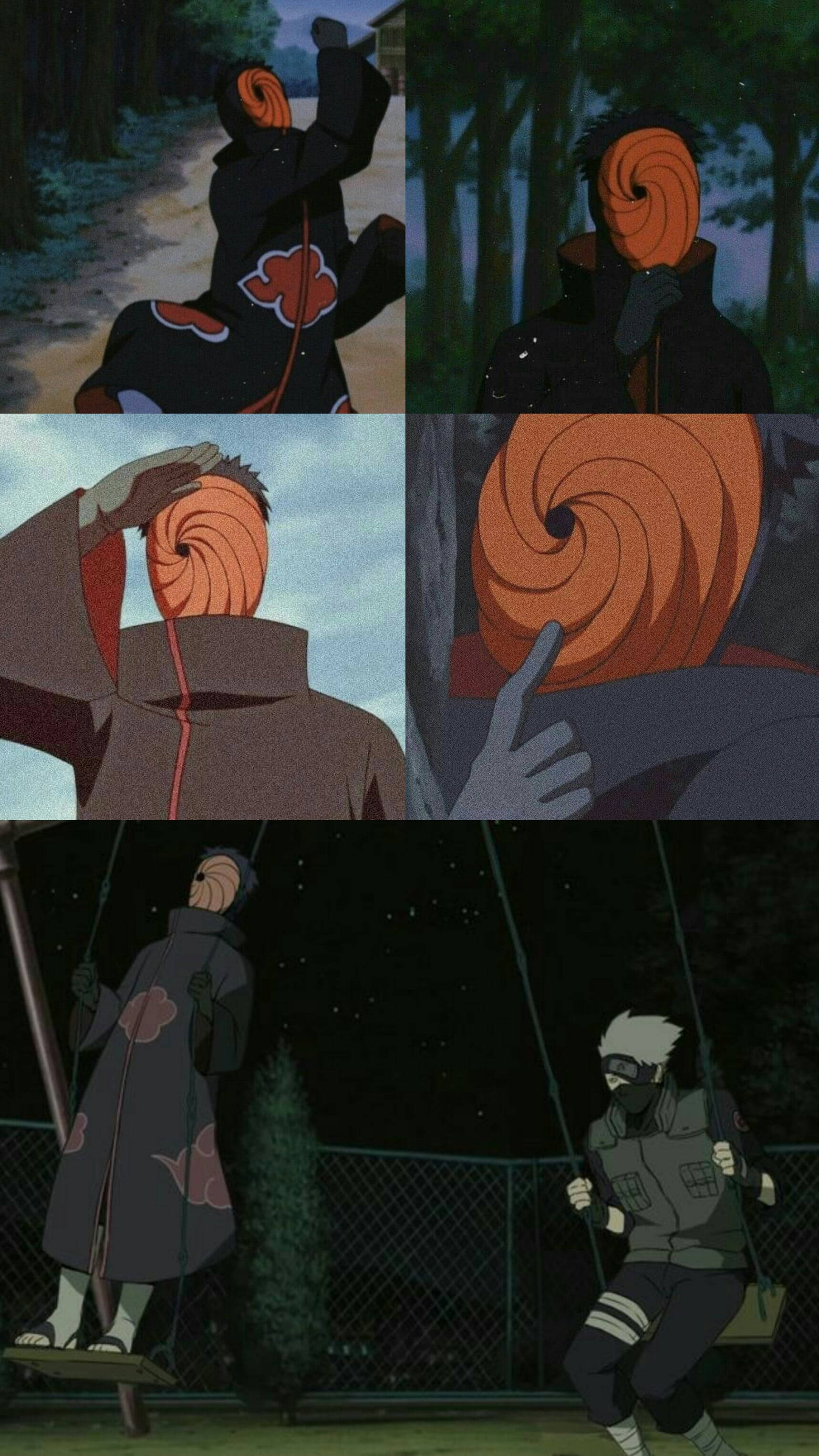 Kola ya Tobi Naruto ya Kupendeza Picha ya Ukuta