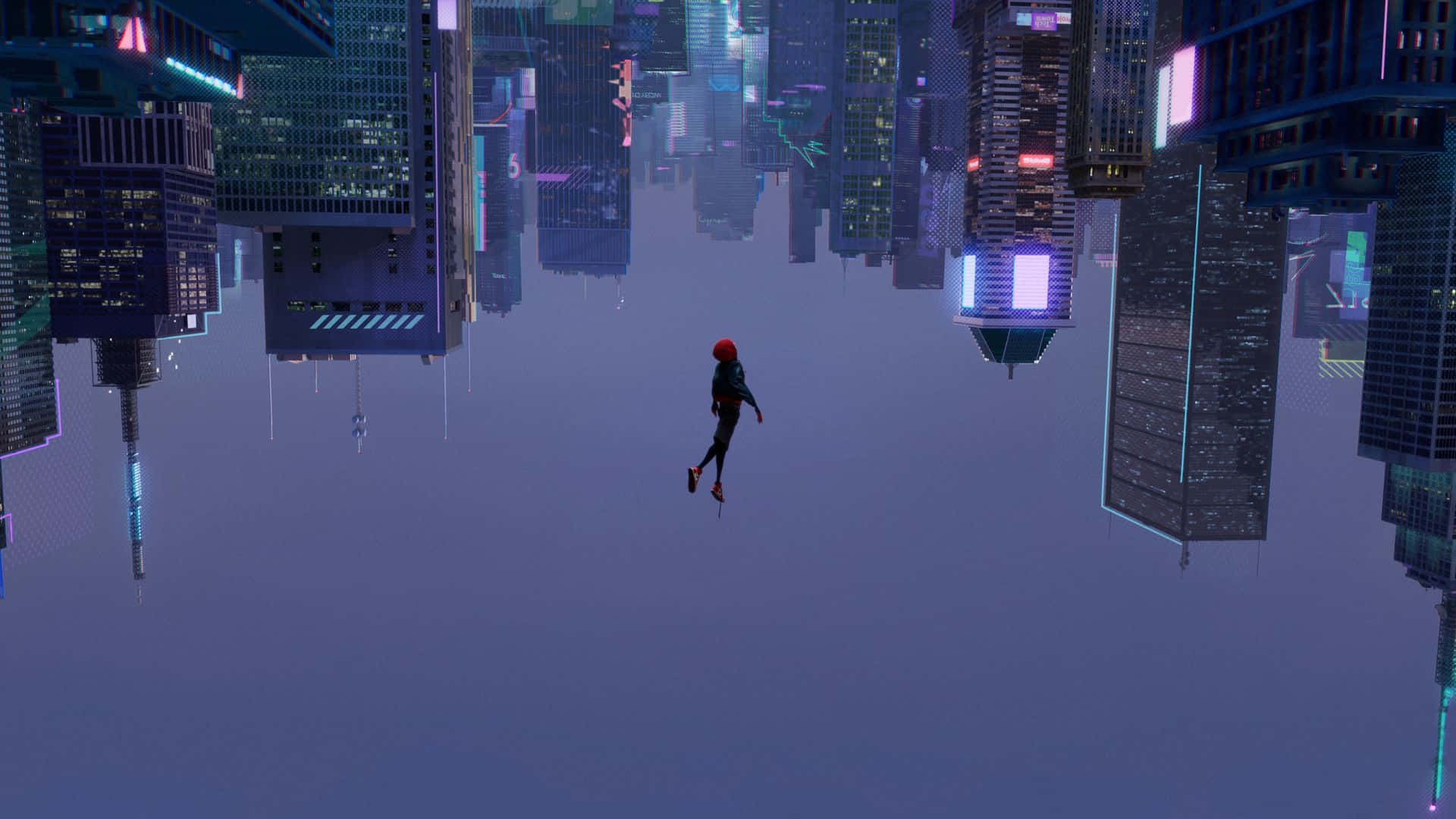 Kompyuta ya Miles Morales Spider Man Picha ya Ukuta