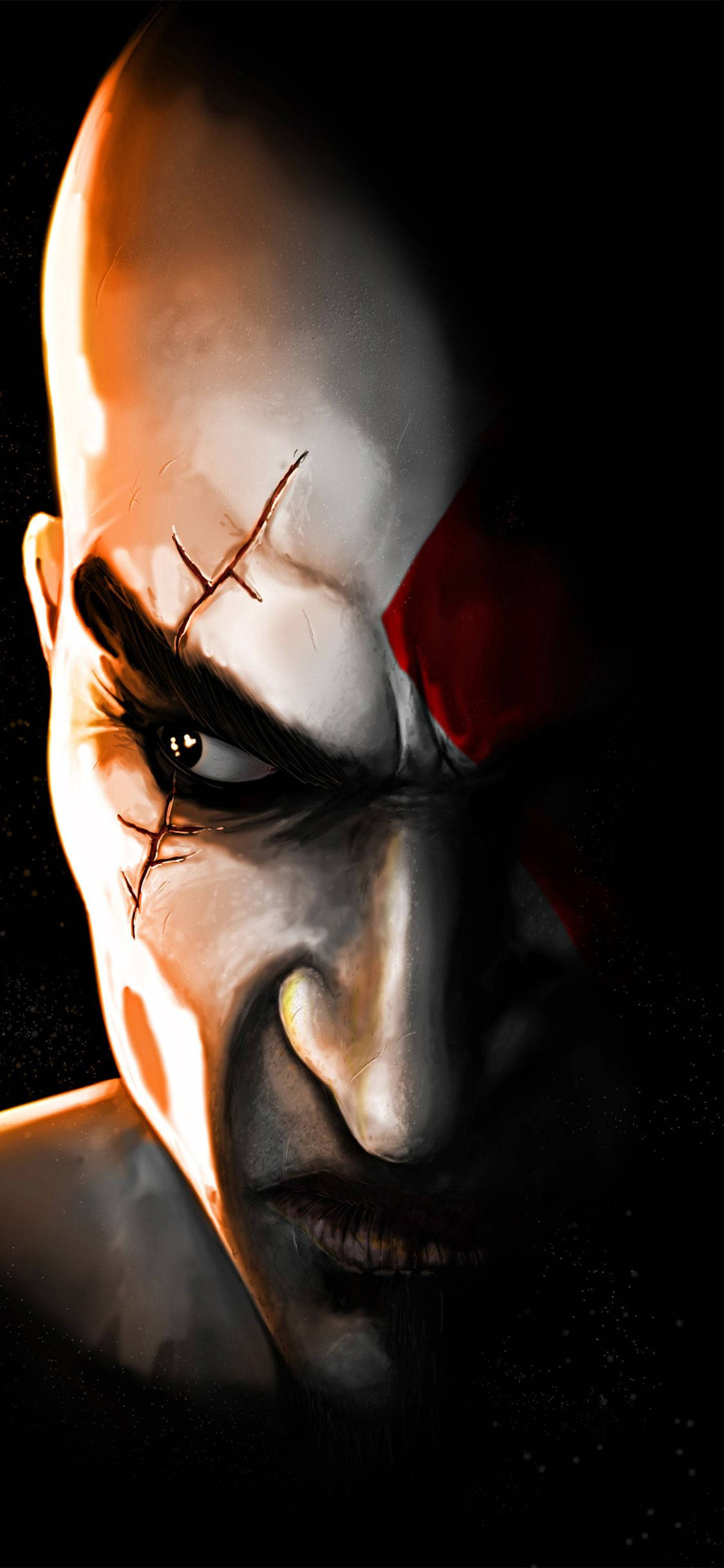 Kratos Mwenye Ushabiki, Mungu wa Vita Picha ya Ukuta