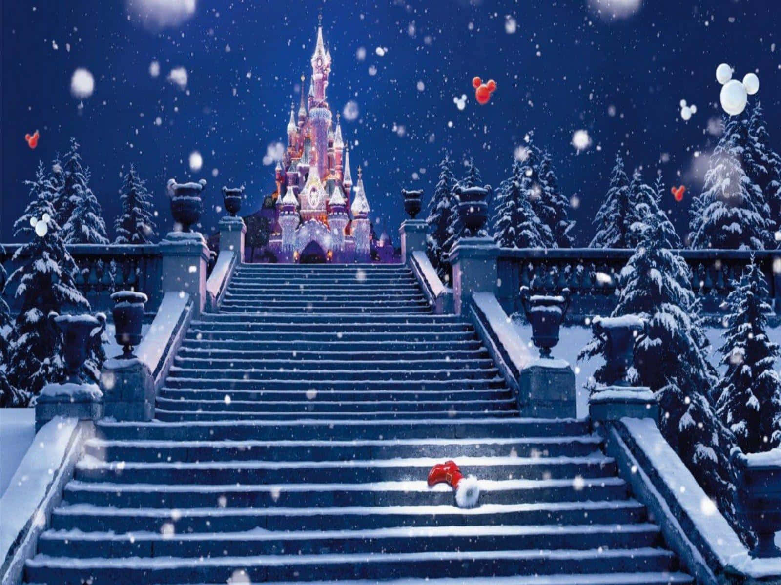 Krismasi ya Disney Ajabu! Picha ya Ukuta
