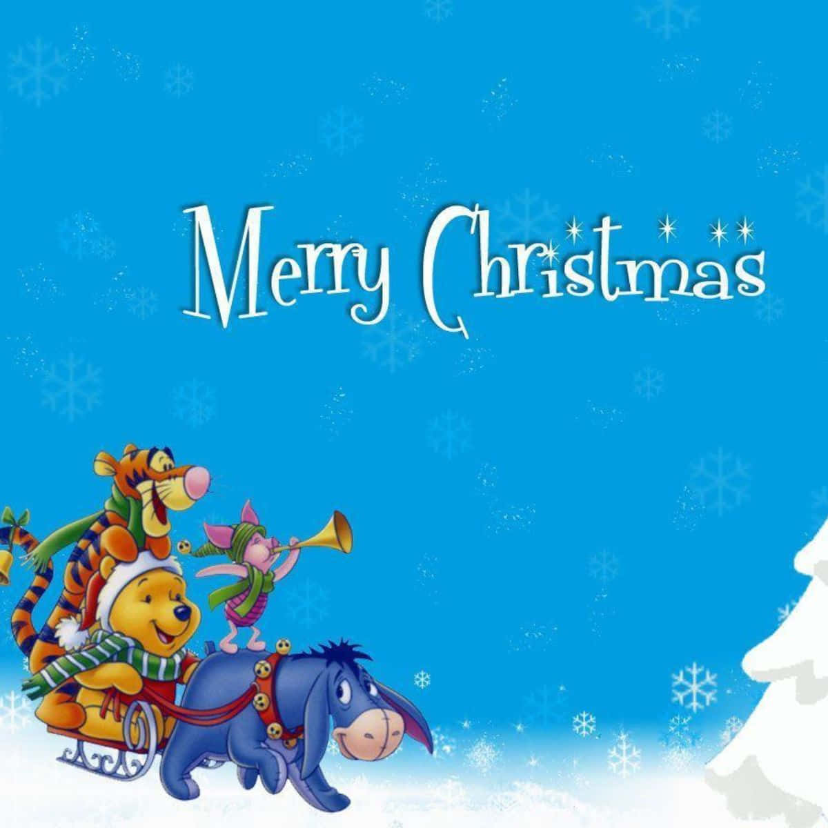 "Krismasi ya Kichawi na Disney!" Picha ya Ukuta