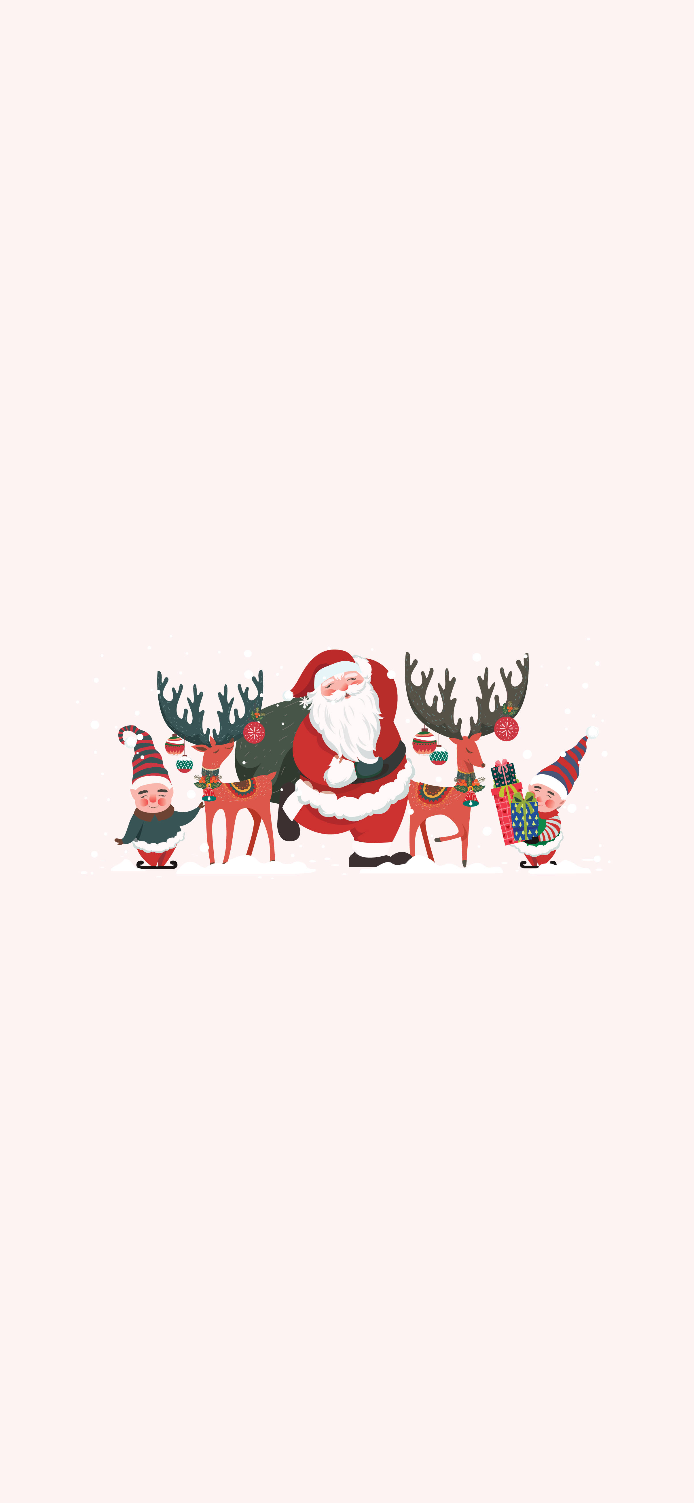 Krismasi ya Santa Claus wa Kiungwana Picha ya Ukuta