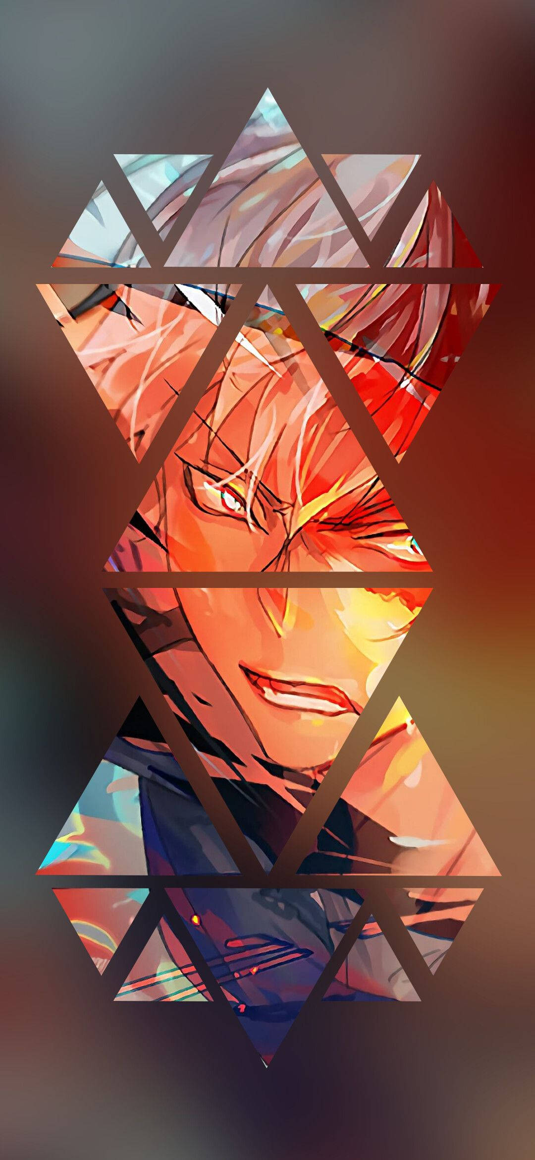 Kuangaza Moto: Tafsiri ya Kifani cha Mtu wa Anime maarufu - Todoroki Picha ya Ukuta