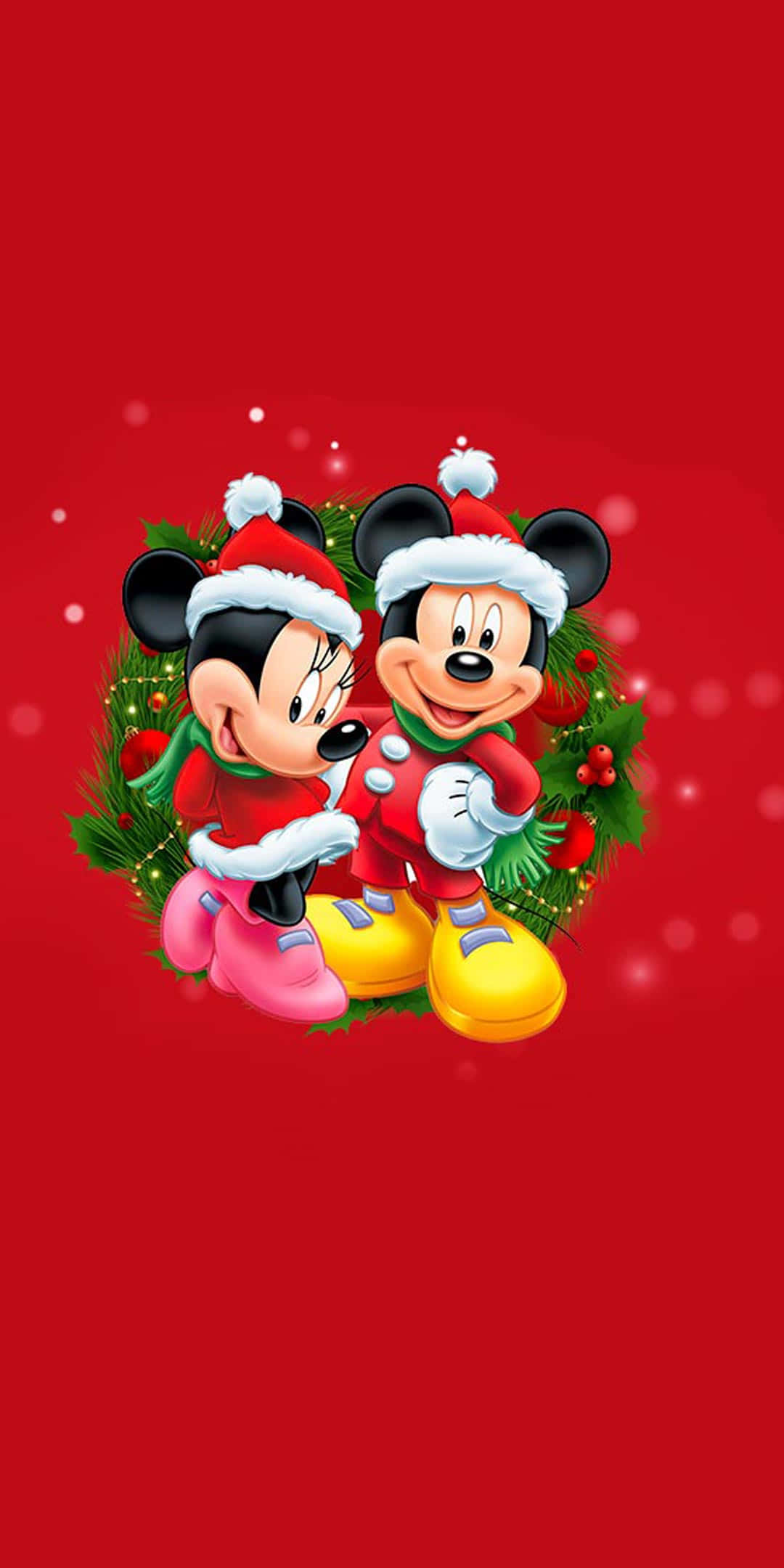 Kuanza kukumbuka kwa Disney Christmas kwenye iPad yako! Picha ya Ukuta
