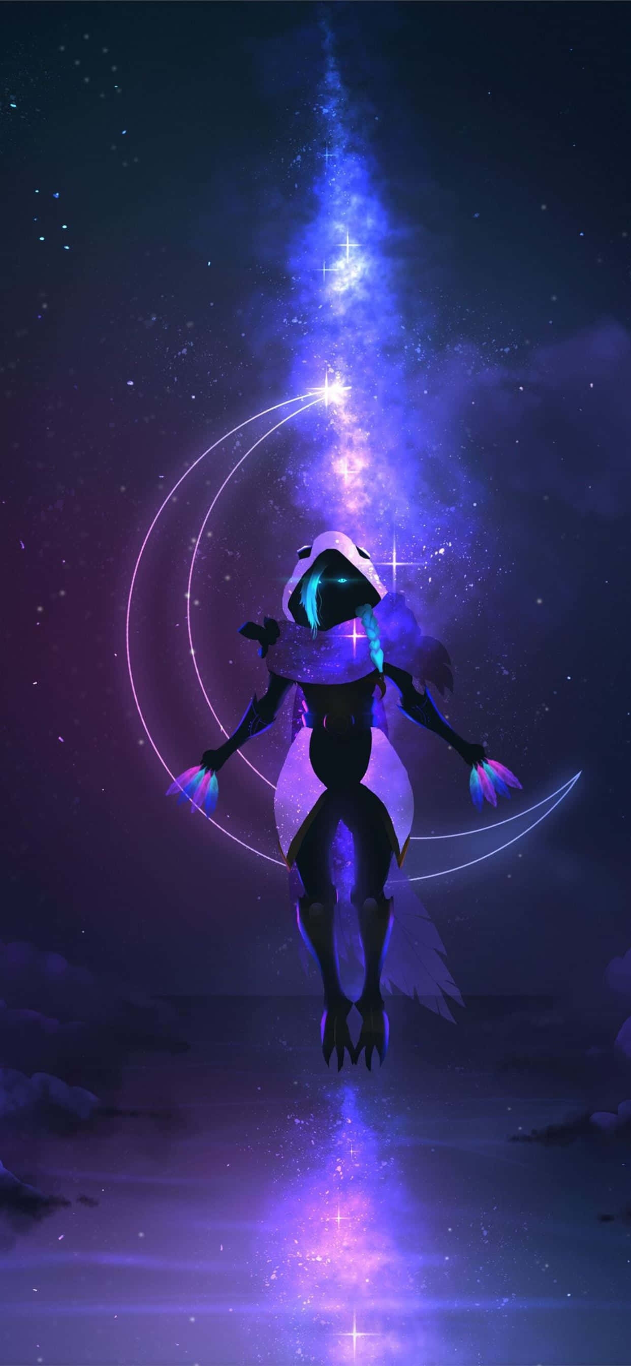 Kuanzia safari yako ya Fortnite na kushtusha ya Purple! Picha ya Ukuta