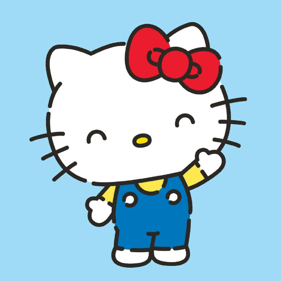Kueneza Furaha na Hello Kitty Picha ya Ukuta
