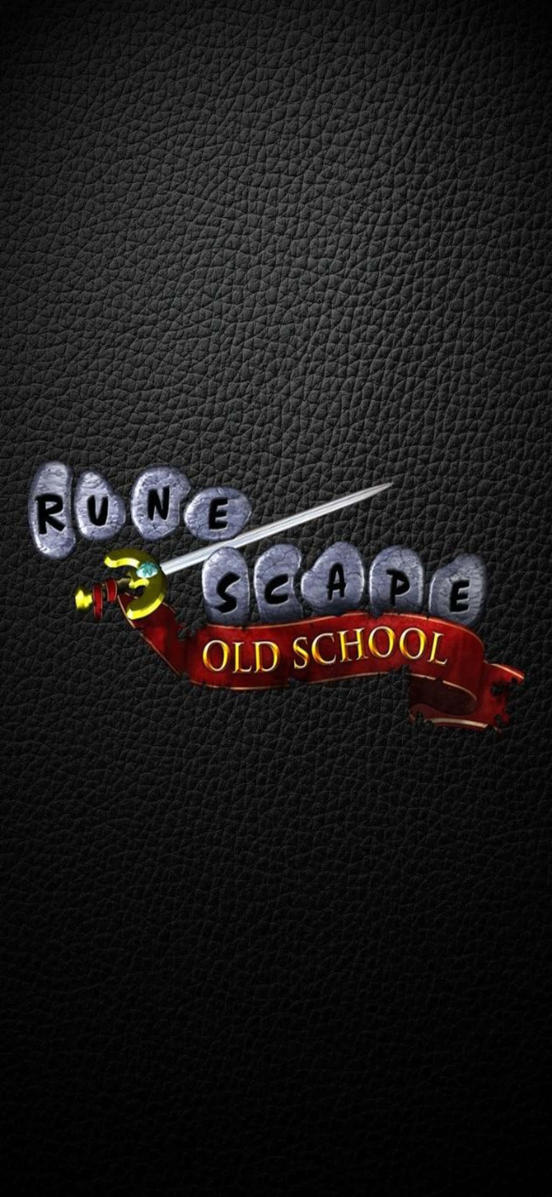 Kufanya uzoefu wa mwendo wa mchezo kwenye iPhone X yako na Runescape Oldschool Picha ya Ukuta