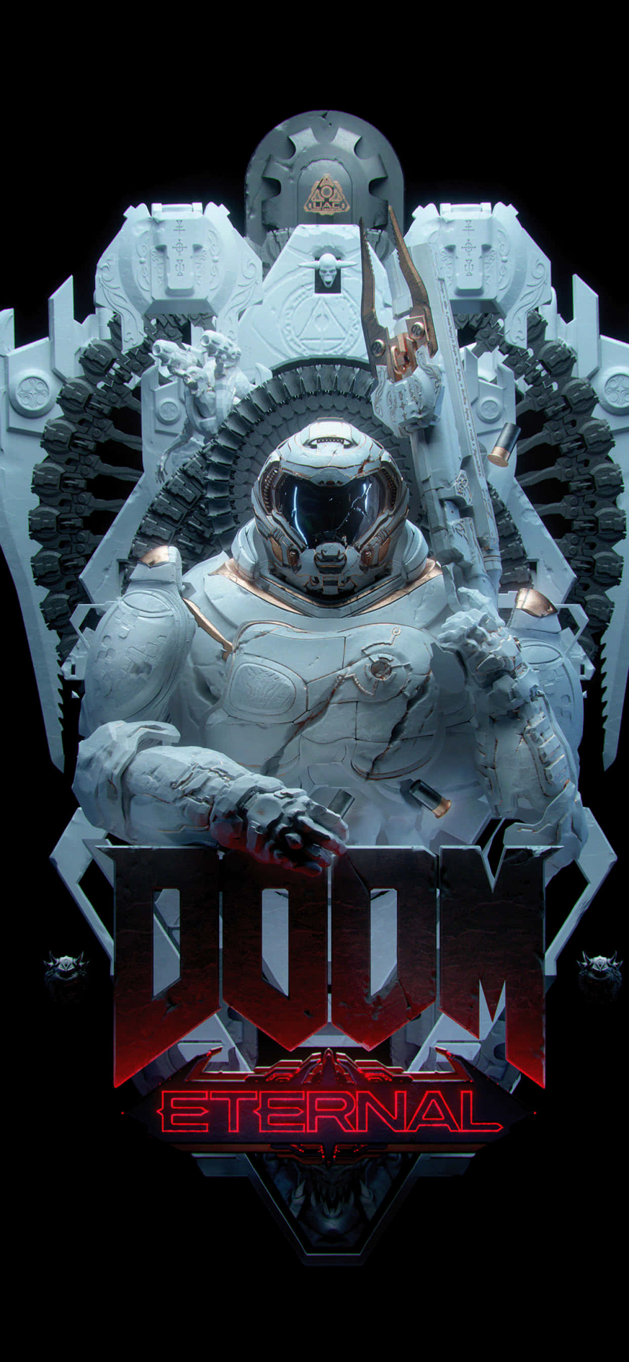 Blasting off with Google Pixel 3XL Doom Picha ya Ukuta
