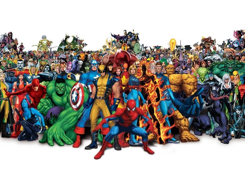 Kufungua Nguvu za Marvel Comics Picha ya Ukuta