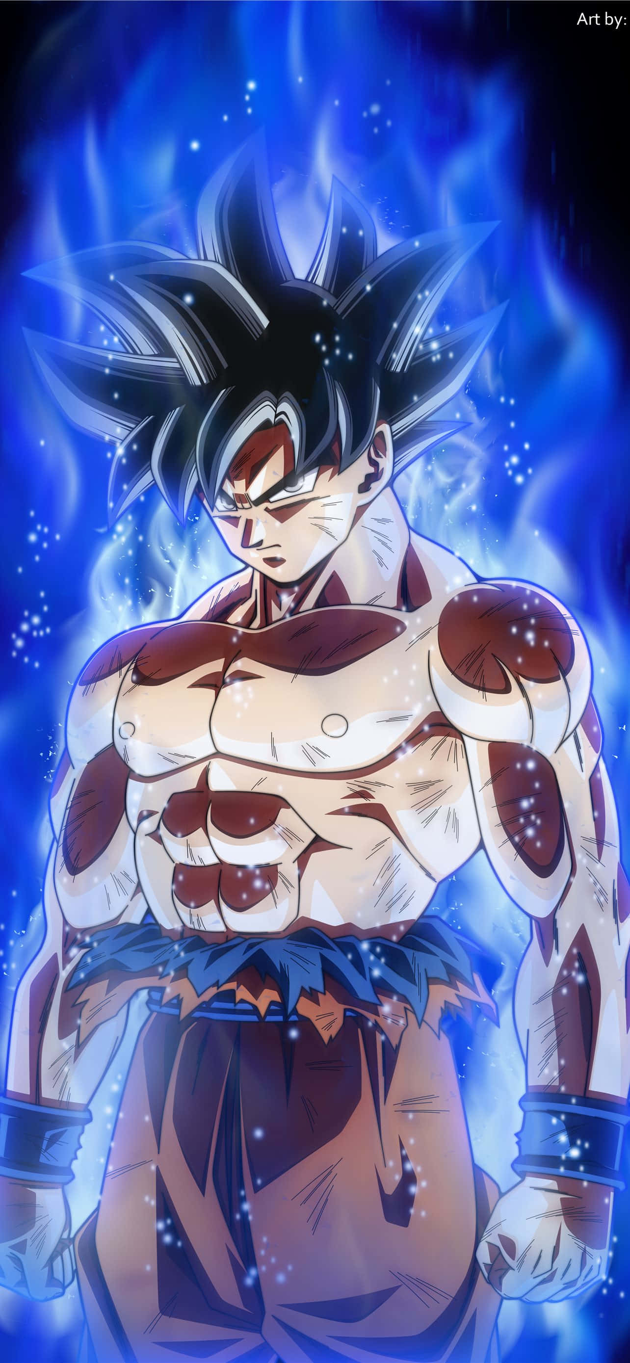 Kufungua nguvu za Ultra Instinct Picha ya Ukuta
