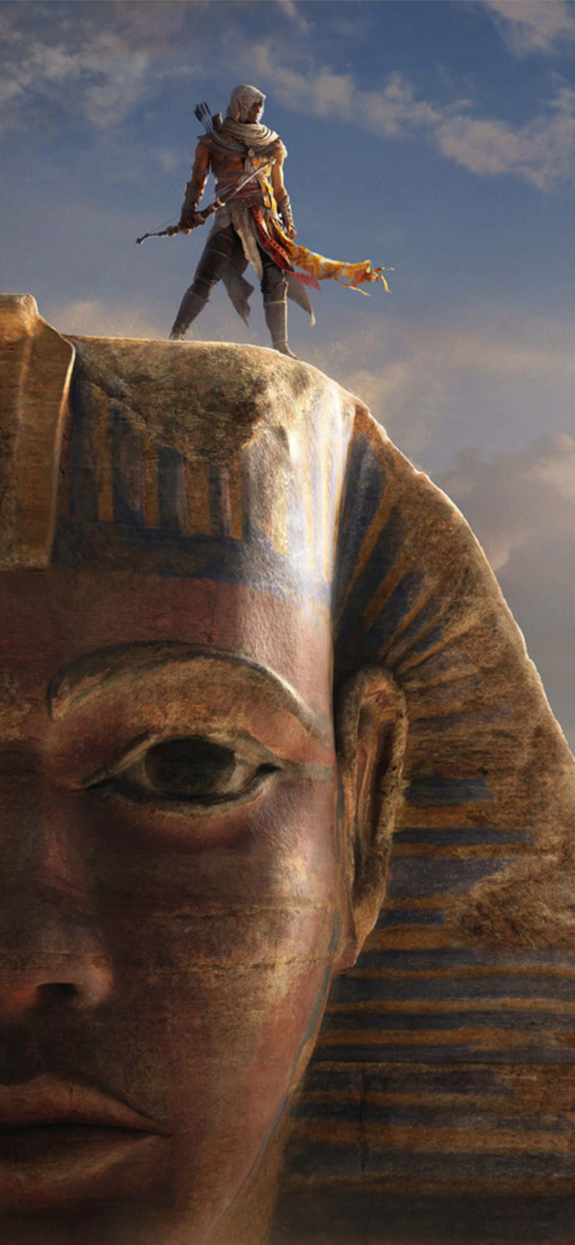 Kufungua Siri Zilizofichwa za Assassin's Creed Origins kwenye iPhone X yako Picha ya Ukuta