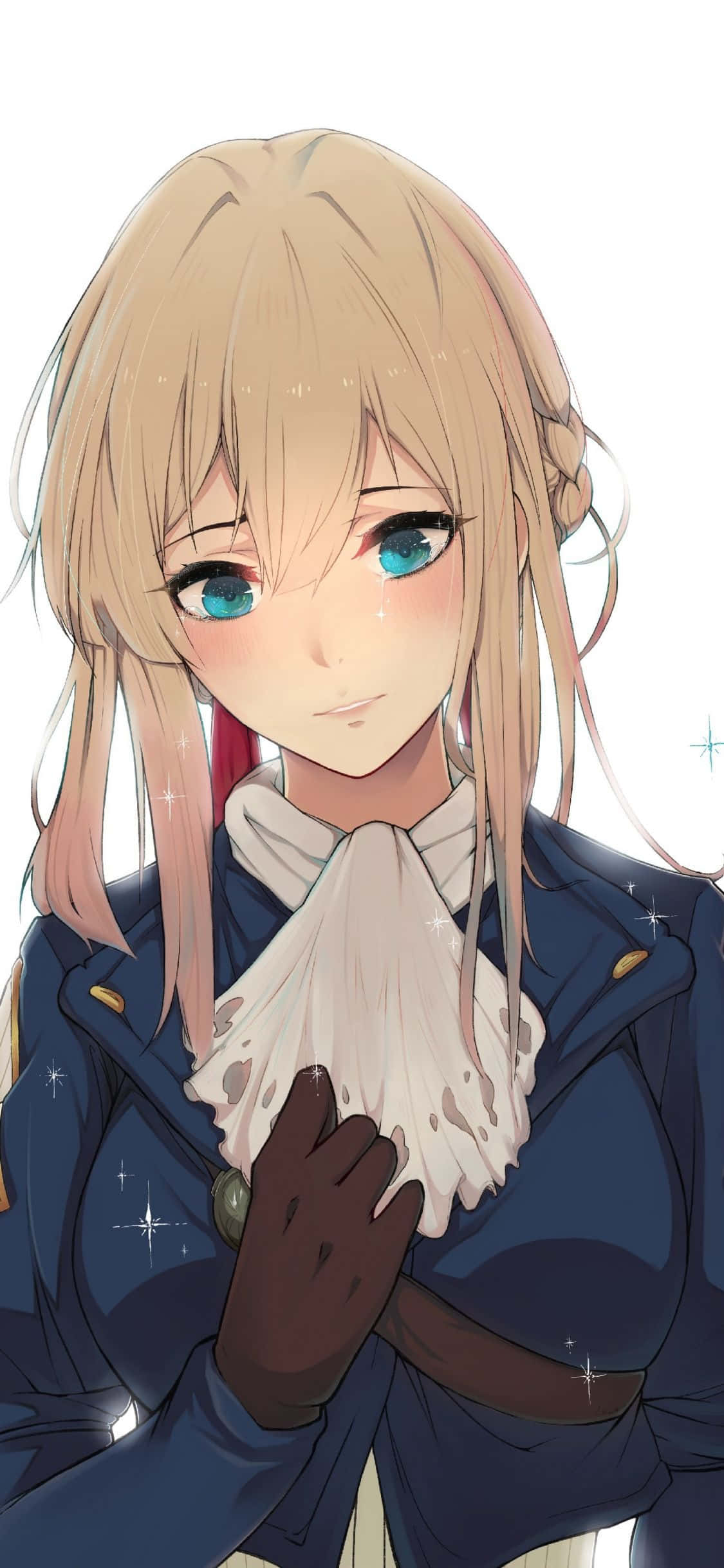 Kufungua uhalisi wako na Violet Evergarden iPhone! Picha ya Ukuta