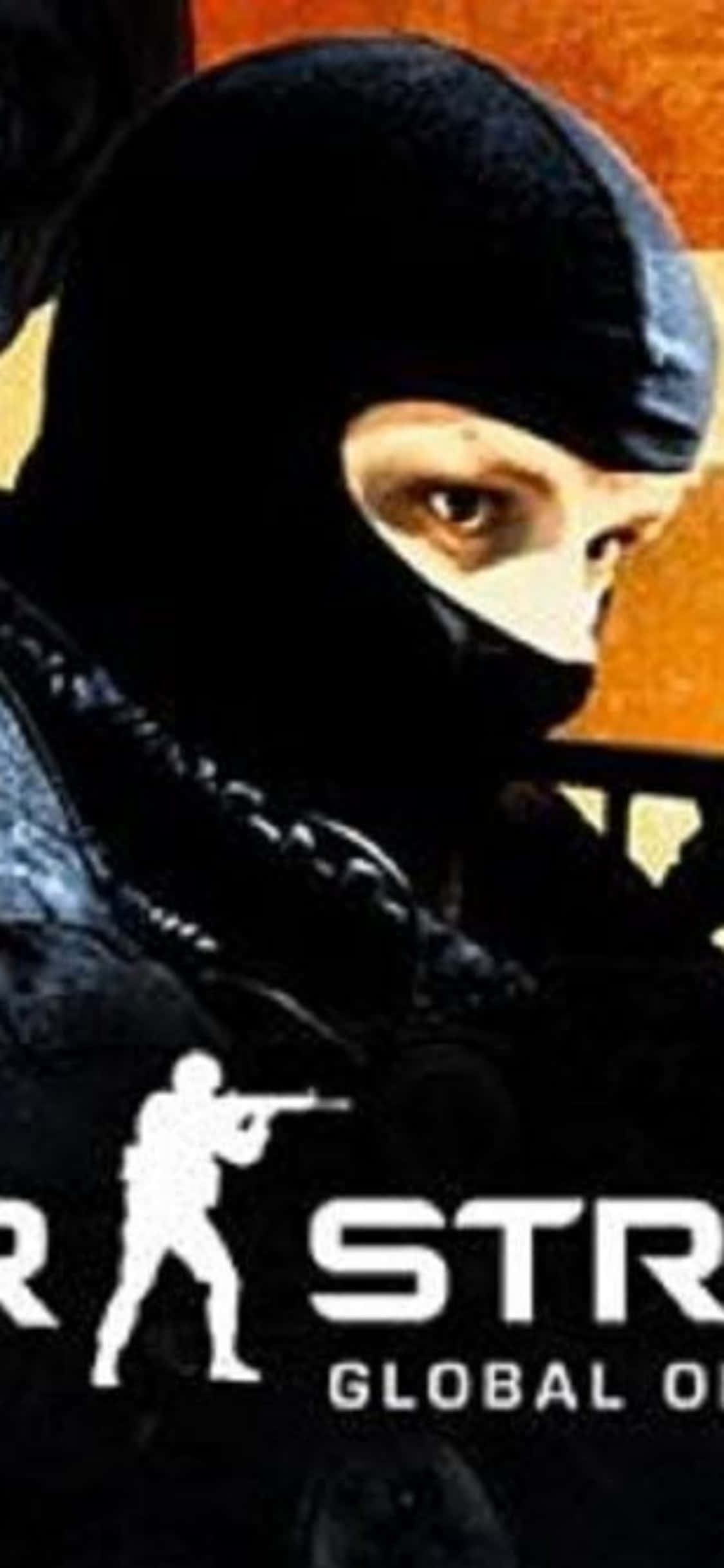 Kufurahia Counter-Strike: Global Offensive (CS:GO) kwenye iPhone Xs Picha ya Ukuta