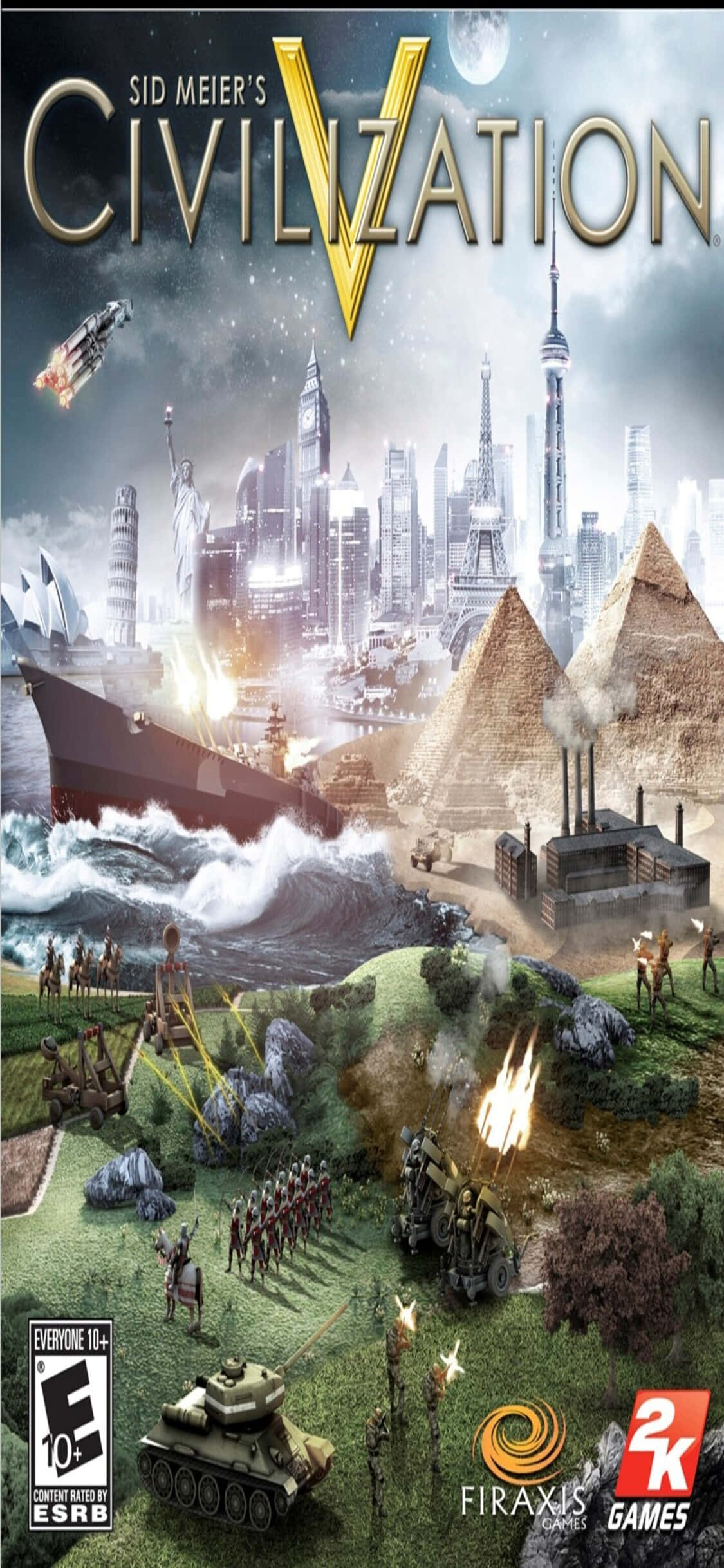 Kufurahia Dunia Mpya kwenye iPhone X yako na Civilization V Picha ya Ukuta