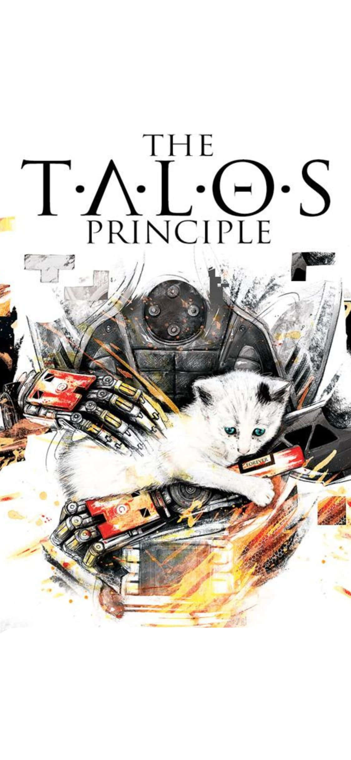 Kufurahia Mchezo wa Kuvutia na iPhone Xs na The Talos Principle Picha ya Ukuta