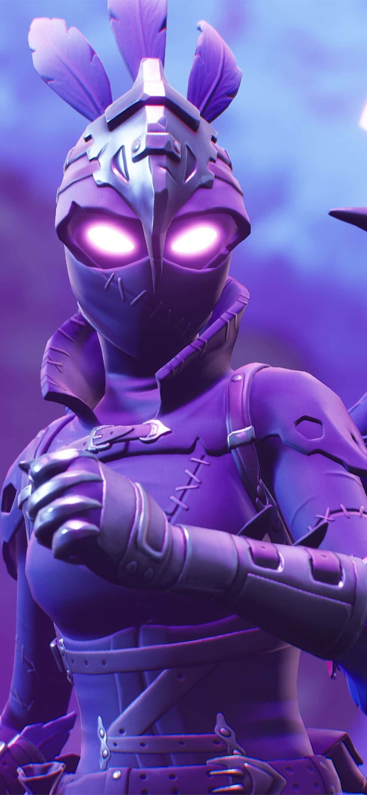 Kuingia katika vita na Raven Fortnite Skin Picha ya Ukuta