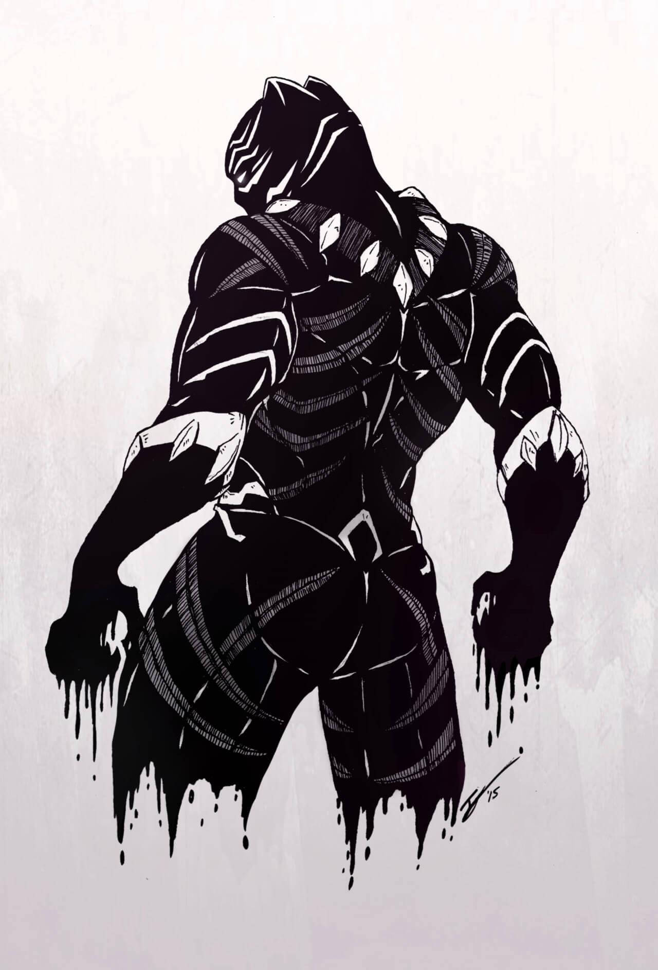 Kujivunia Kutembea: Pata Muonekano wa Kwanza wa Black Panther katika Kazi hii Bora ya Marvel. Picha ya Ukuta