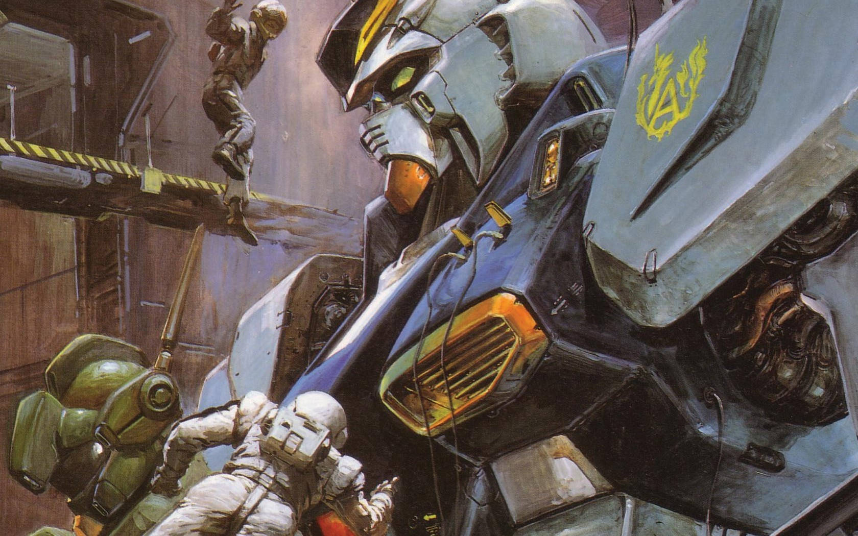 Kukarabati Mobile Suit Gundam Picha ya Ukuta