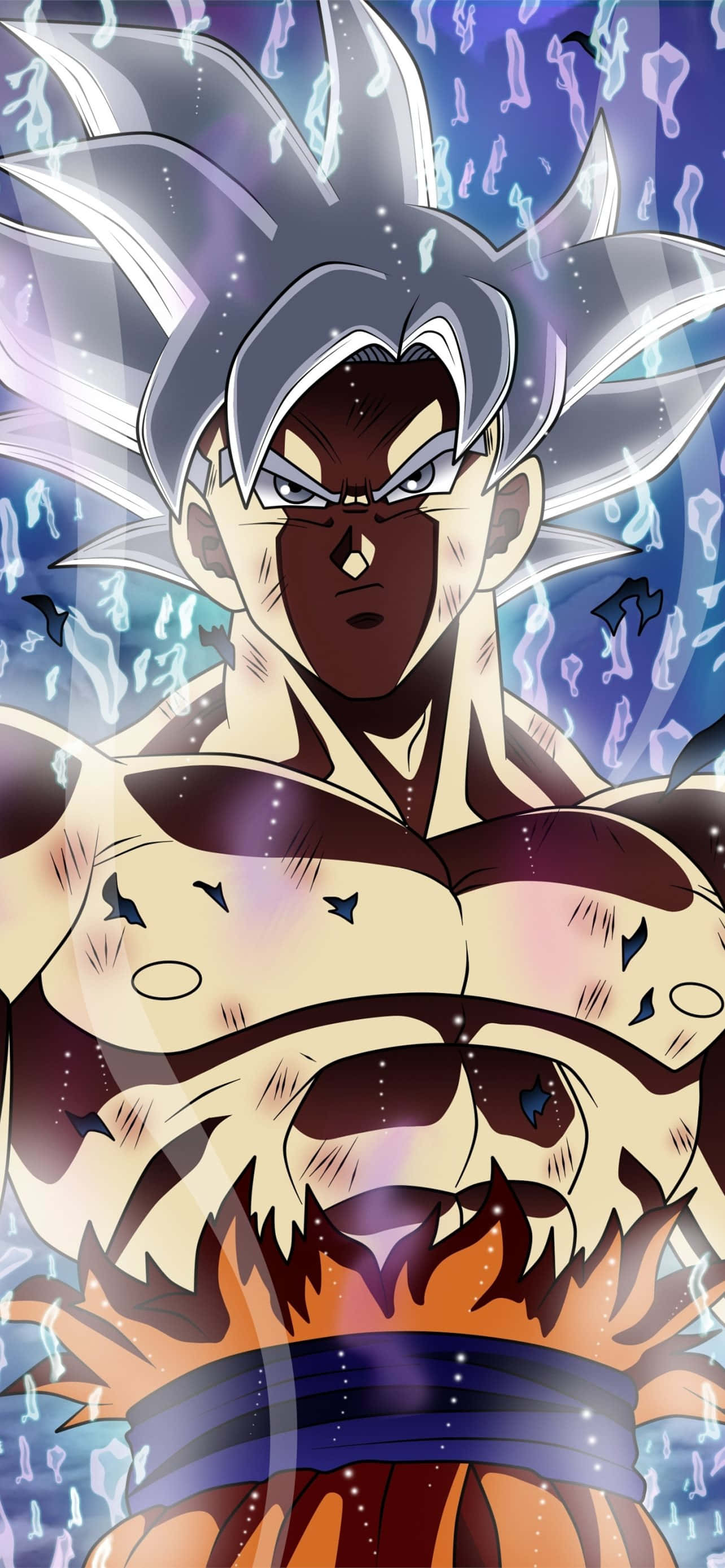 Kukataa Uwezo Wake wa Kweli: Goku Yapata Ultra Instinct Picha ya Ukuta
