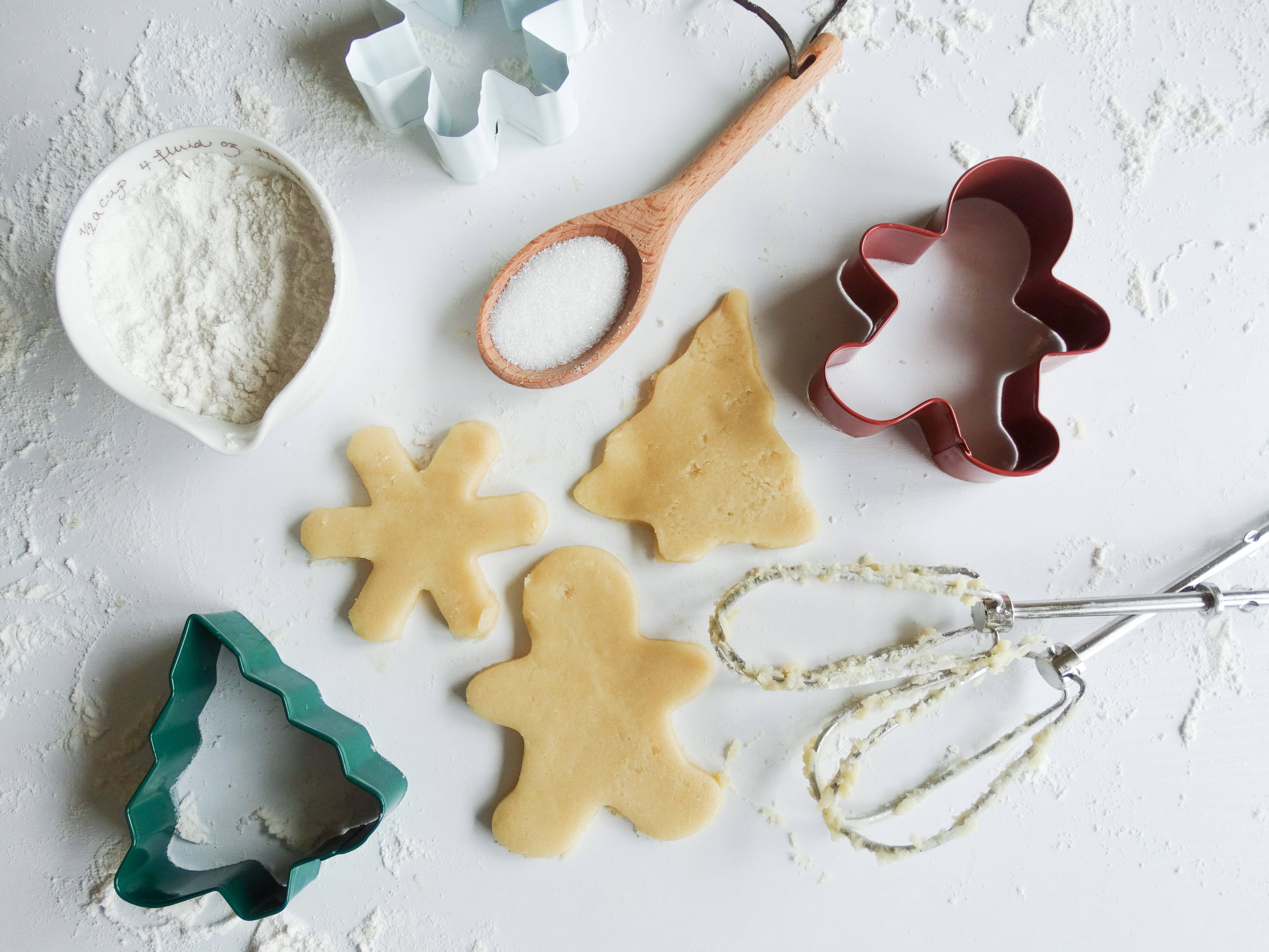 Kuki za Gingerbread Mbichi Picha ya Ukuta