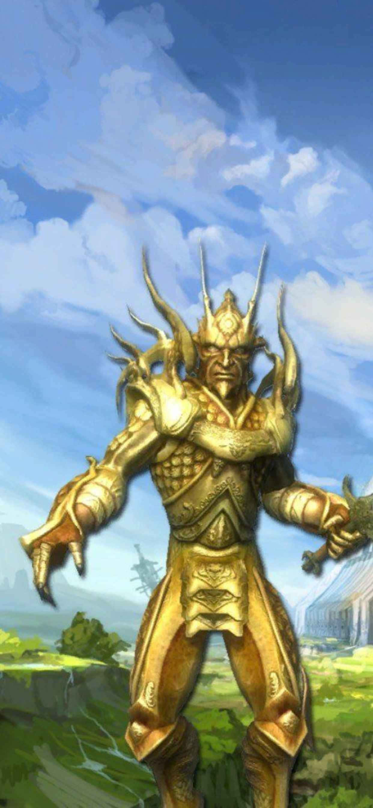 Kukomboa wapinzani na dunia kwenye iPhone Xs Max na Civilization V Picha ya Ukuta