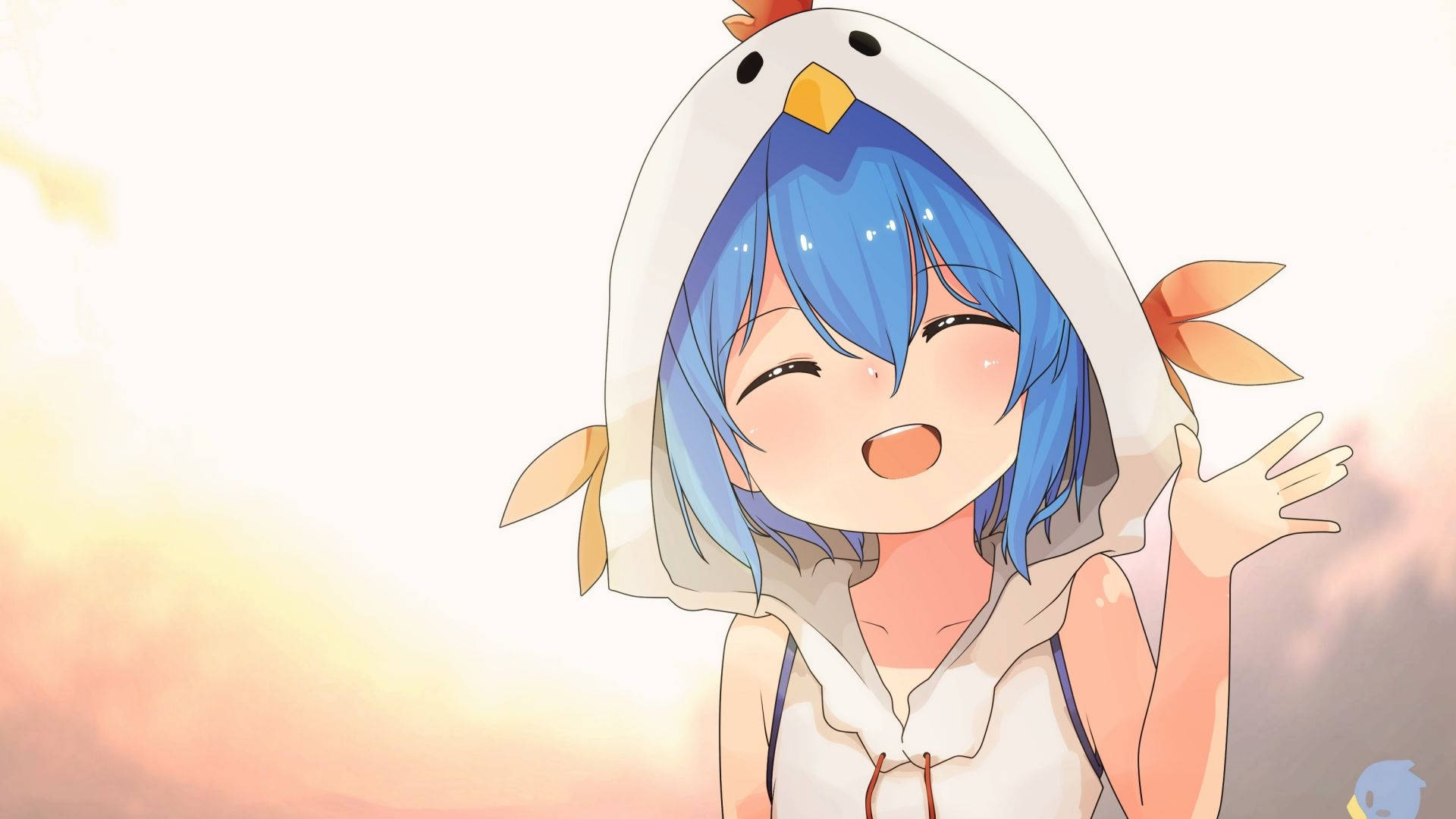 Kuku wa Anime Mgeni Hoodie Picha ya Ukuta