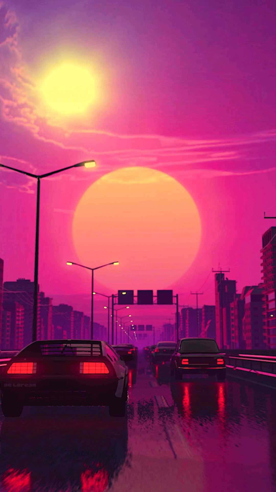 Kukumbatia Sanaa ya Retro Picha ya Ukuta