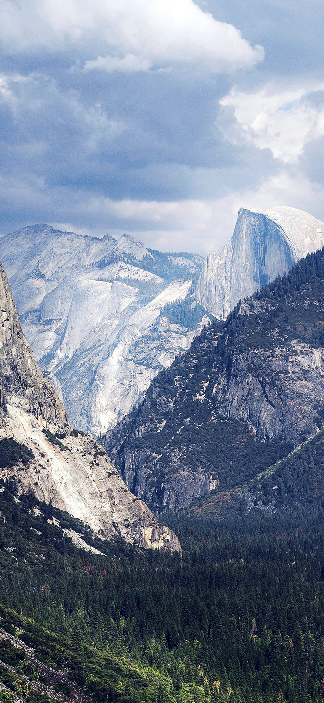 Kukusanya uzuri wa Yosemite National Park kutoka iPhone yako. Picha ya Ukuta