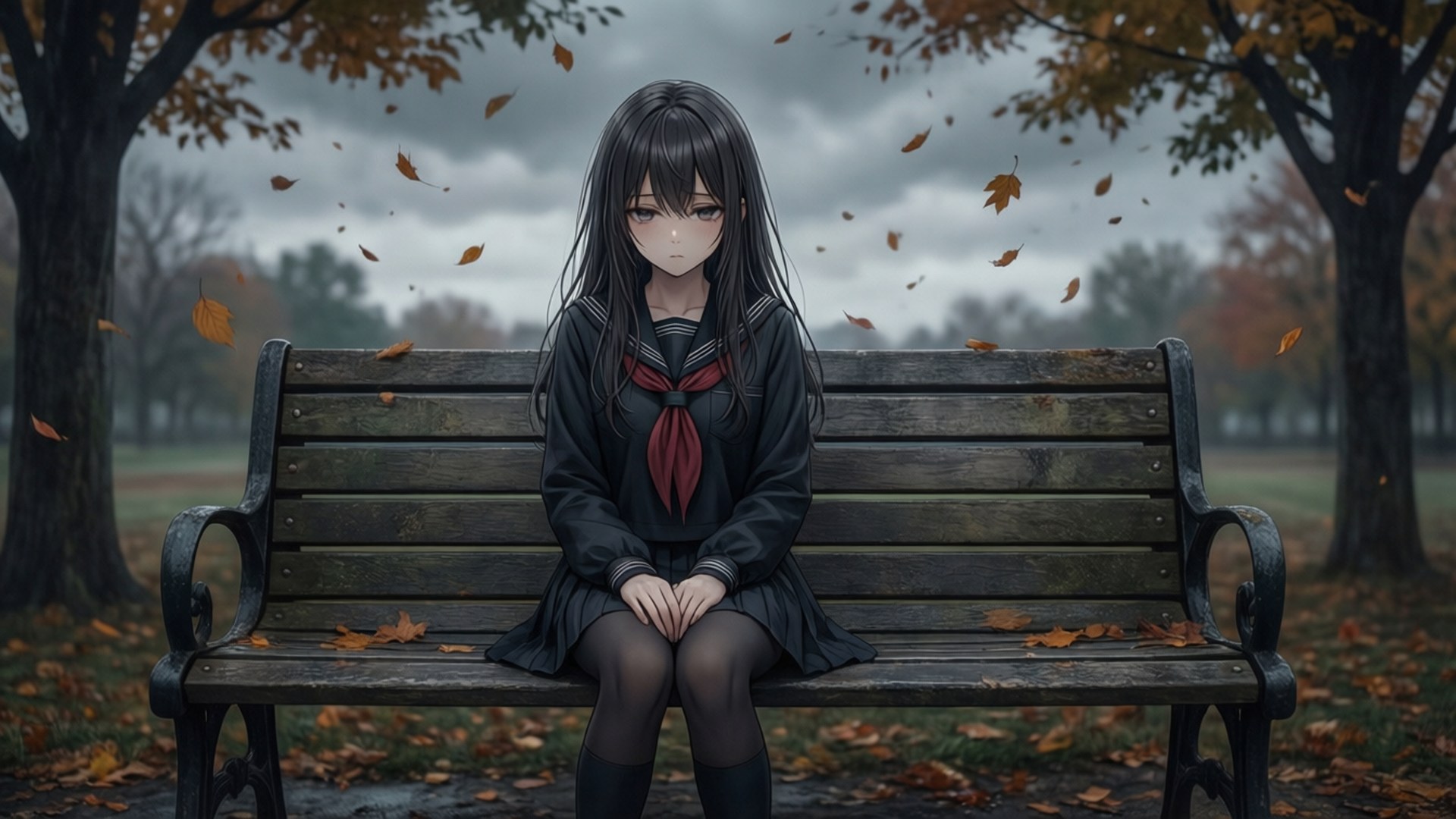 Kukwaa la Autumn Picha ya Ukuta