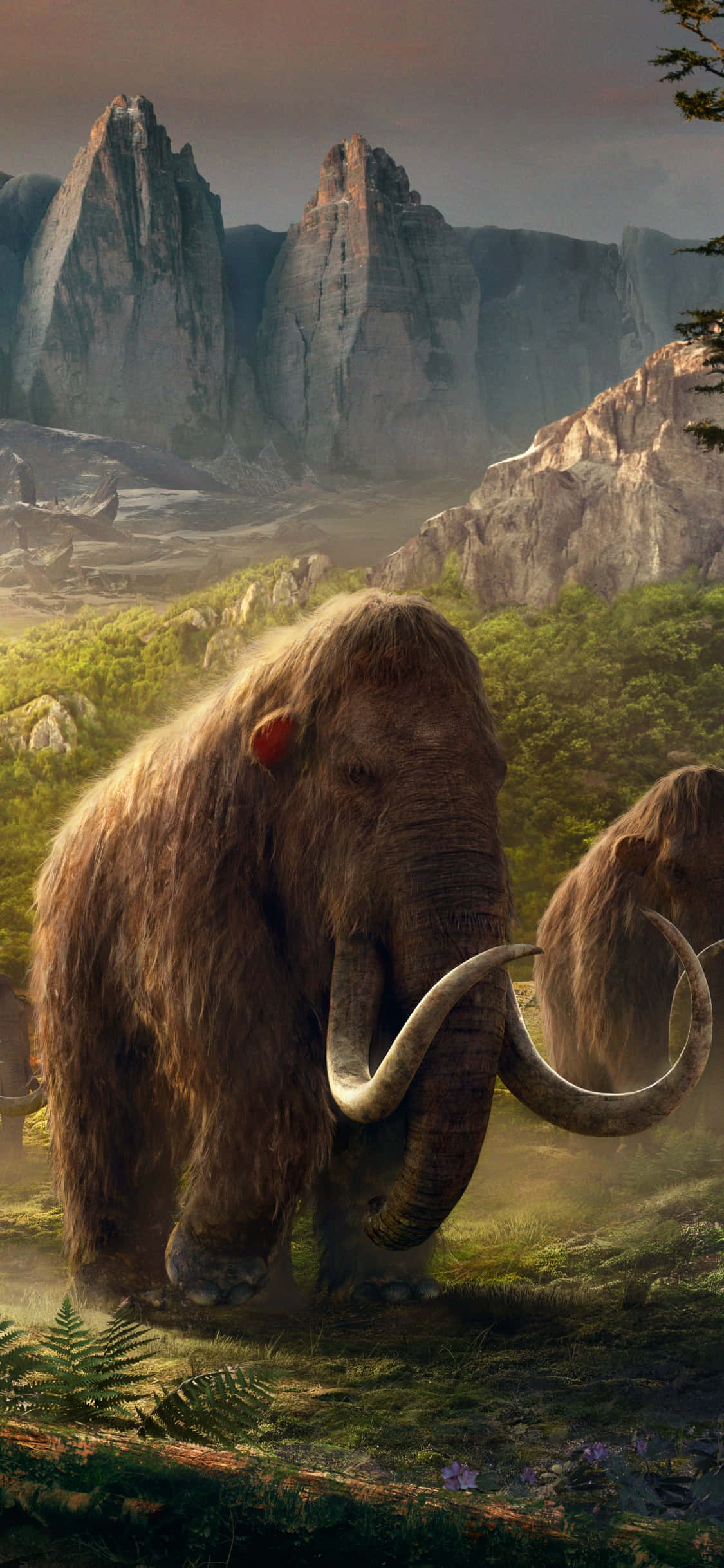 Kumbatia uhalisi wa Far Cry 4 kwenye iPhone Xs Picha ya Ukuta