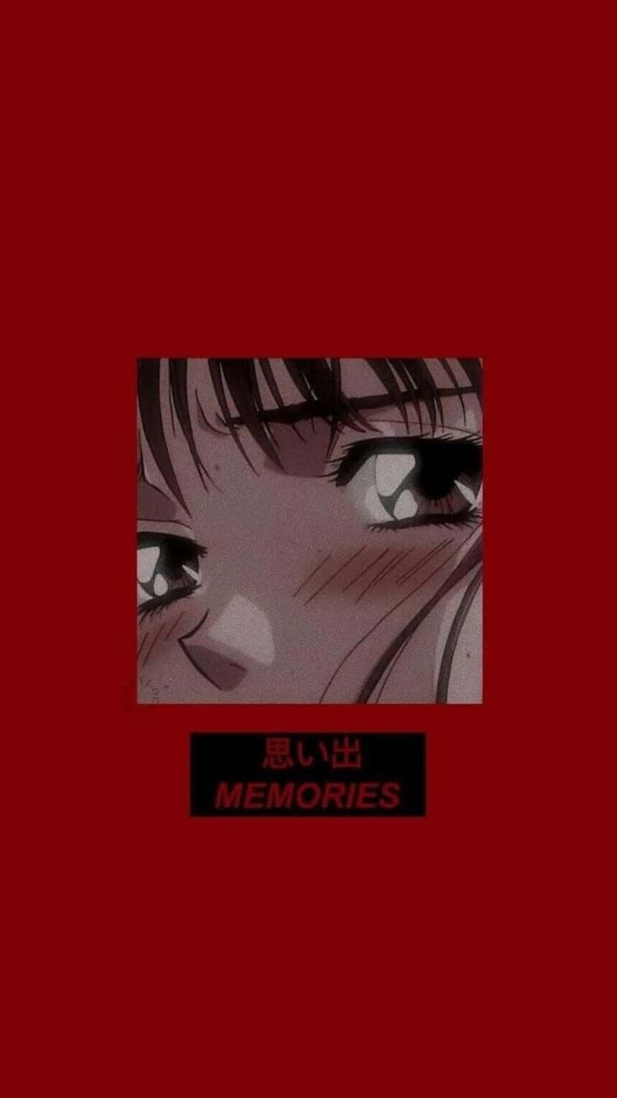 Kumbukumbu za Anime za Huzuni na Urembo Picha ya Ukuta