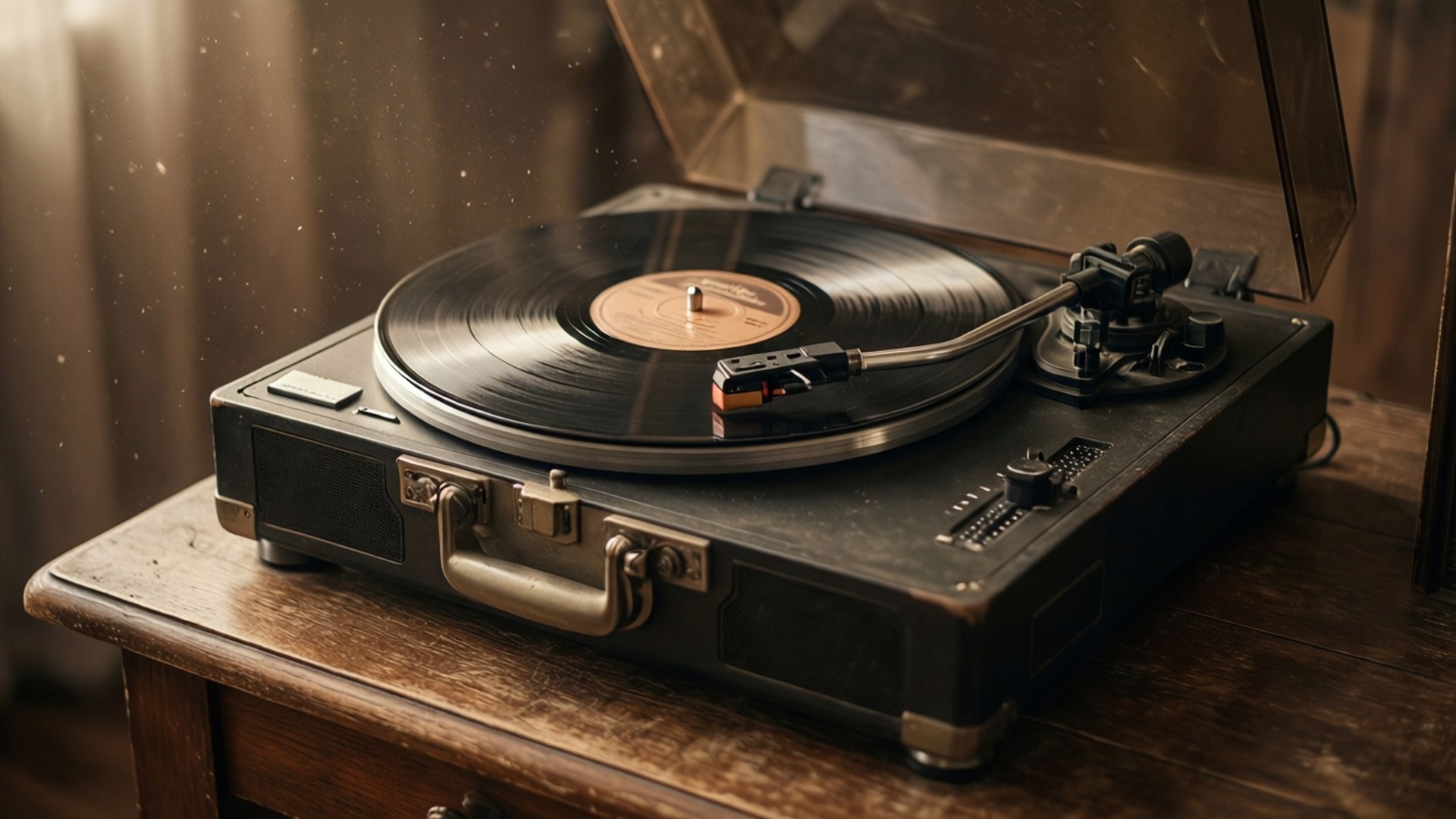 Kumbukumbu za Vinyl Picha ya Ukuta